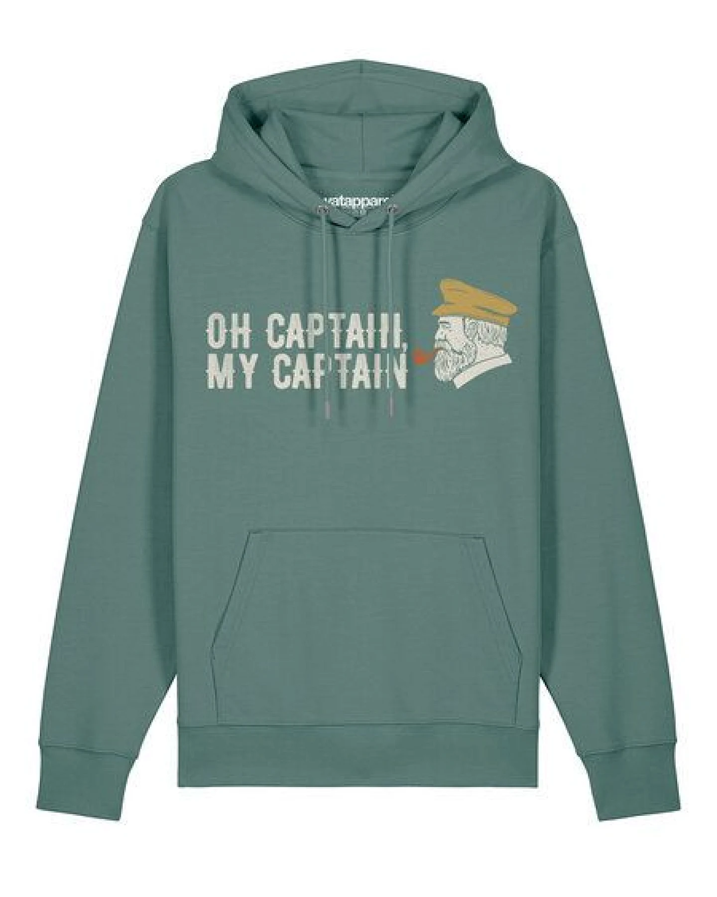 watapparel Hoodie Unisex Oh captain my captain – Ansicht 2
