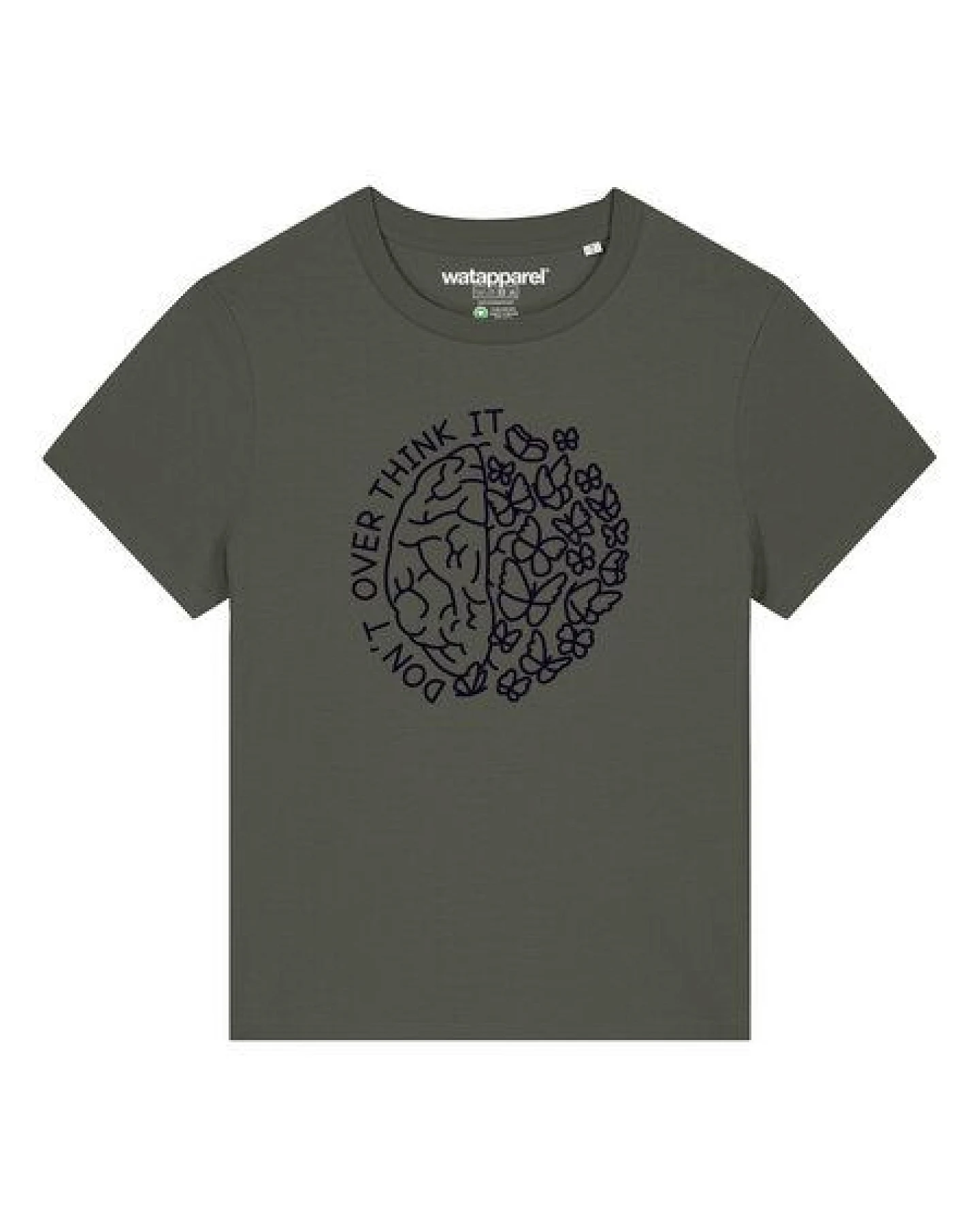 watapparel T-Shirt Frauen Don't overthink it – Ansicht 2