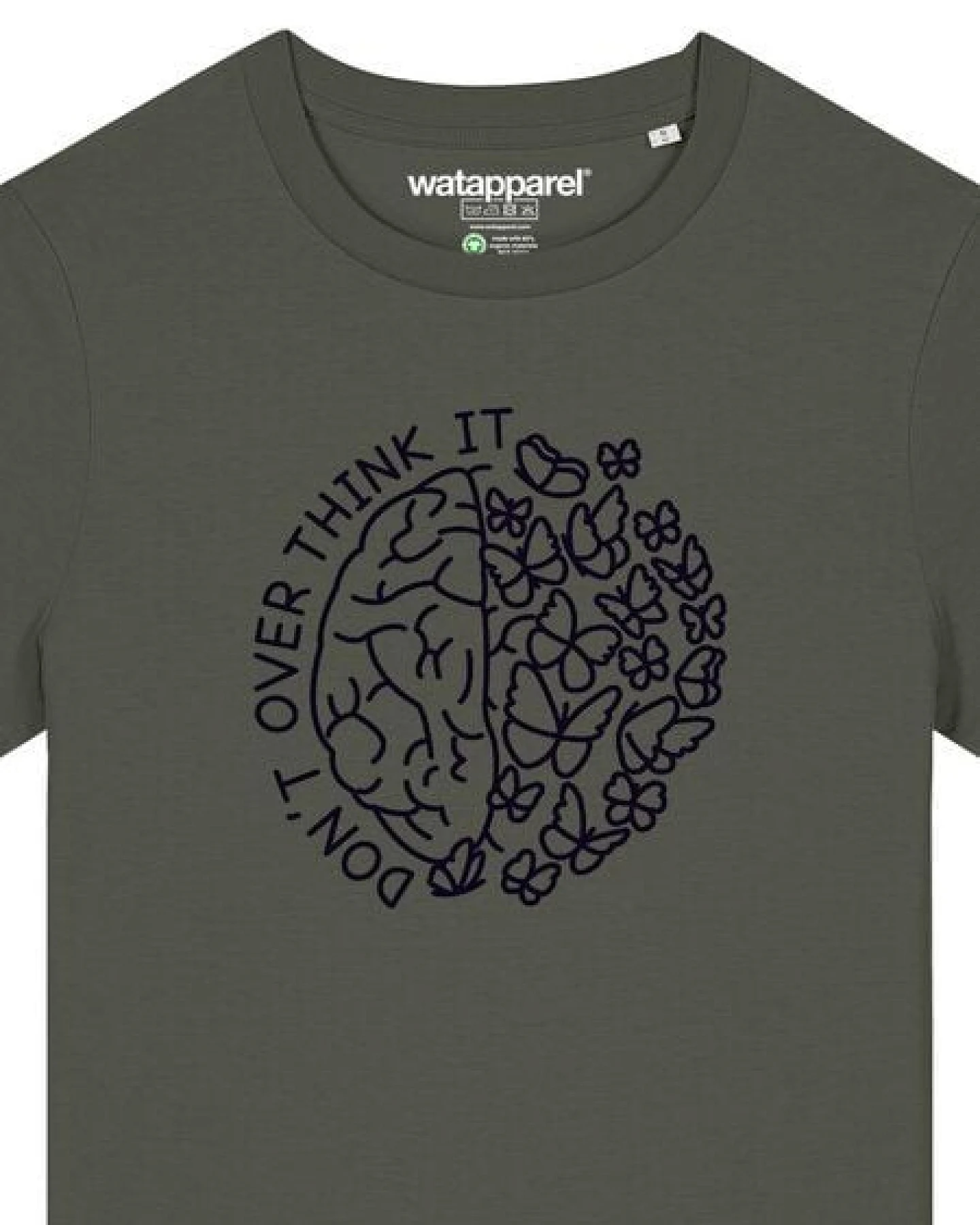 watapparel T-Shirt Frauen Don't overthink it – Ansicht 3