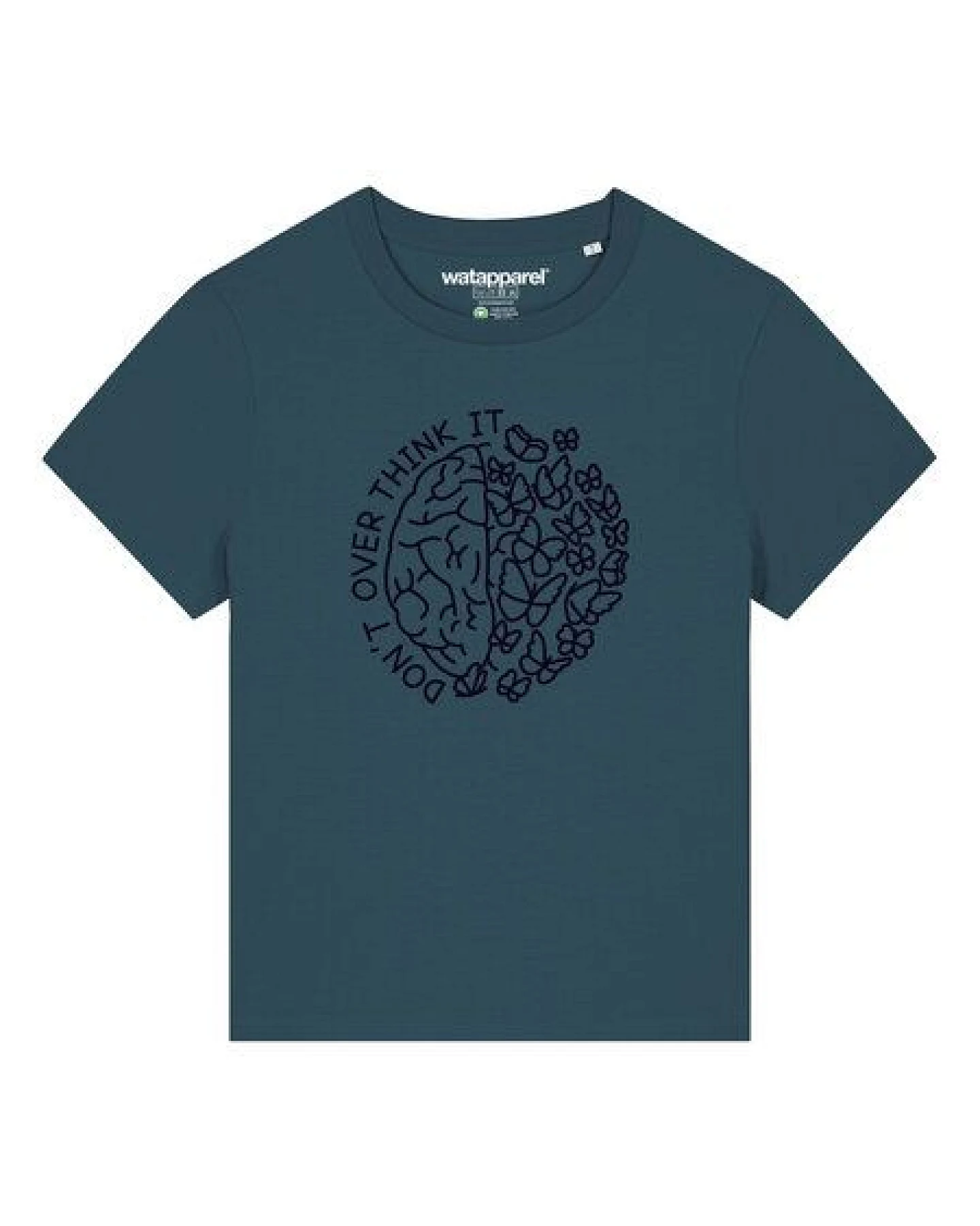 watapparel T-Shirt Frauen Don't overthink it – Ansicht 2