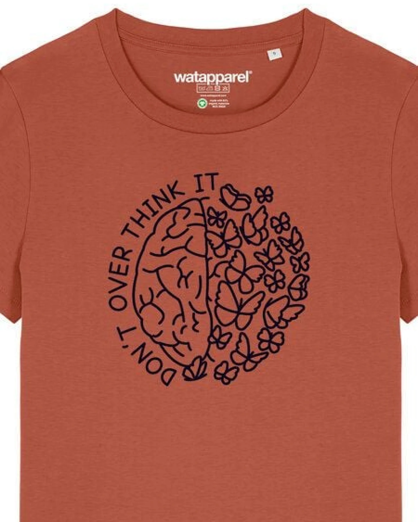 watapparel T-Shirt Frauen Don't overthink it – Ansicht 3