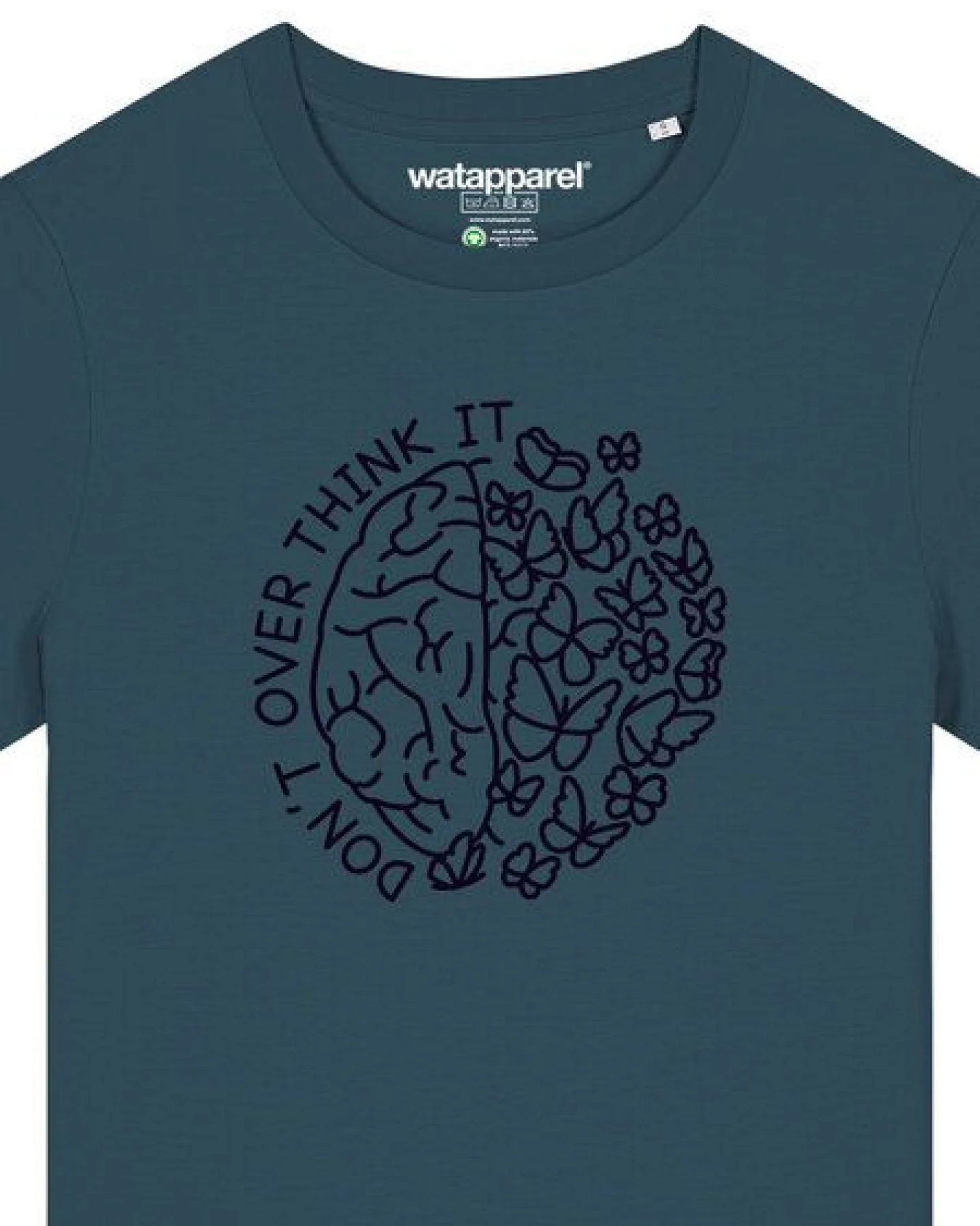 watapparel T-Shirt Frauen Don't overthink it – Ansicht 3