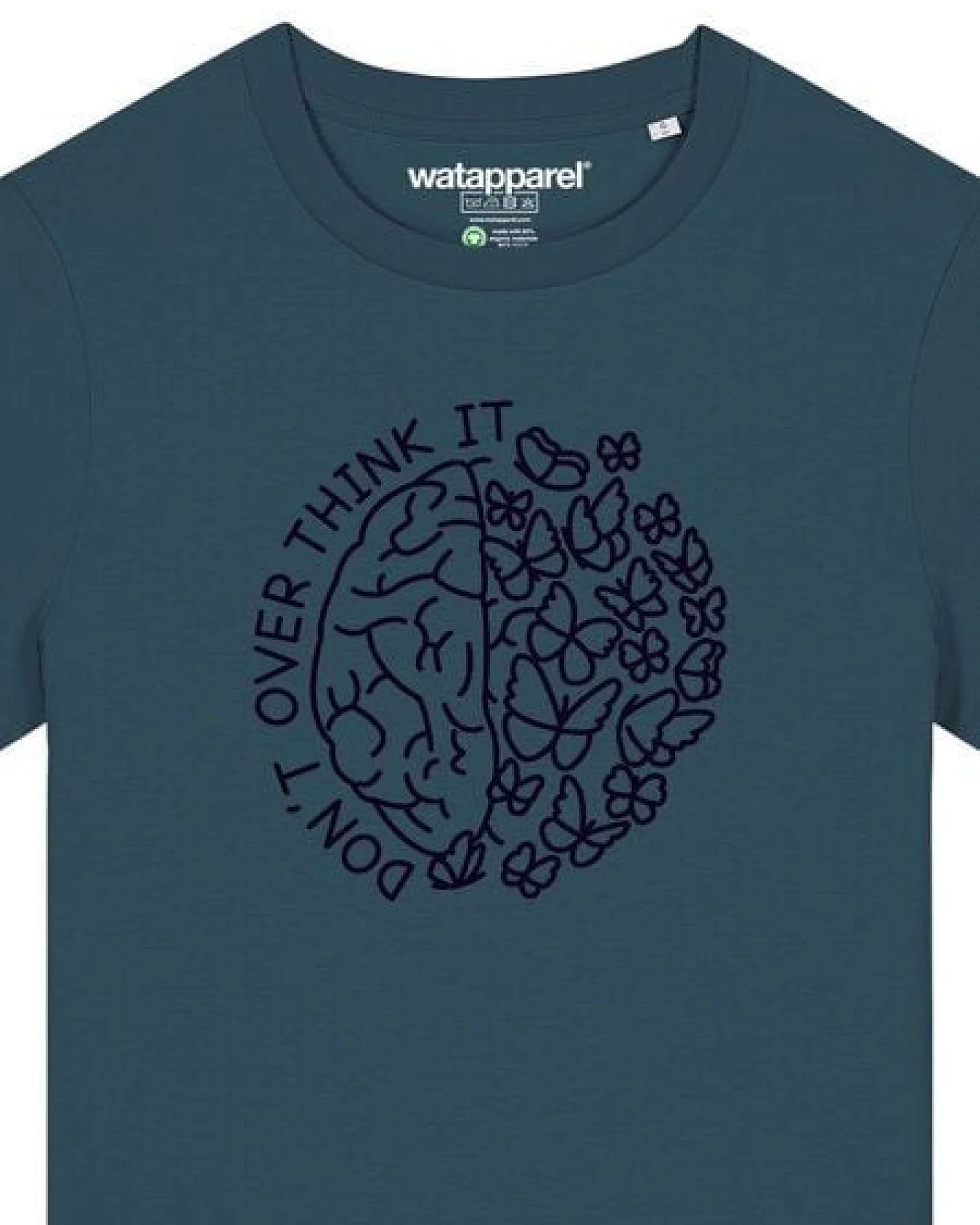 watapparel T-Shirt Frauen Don't overthink it – Ansicht 3