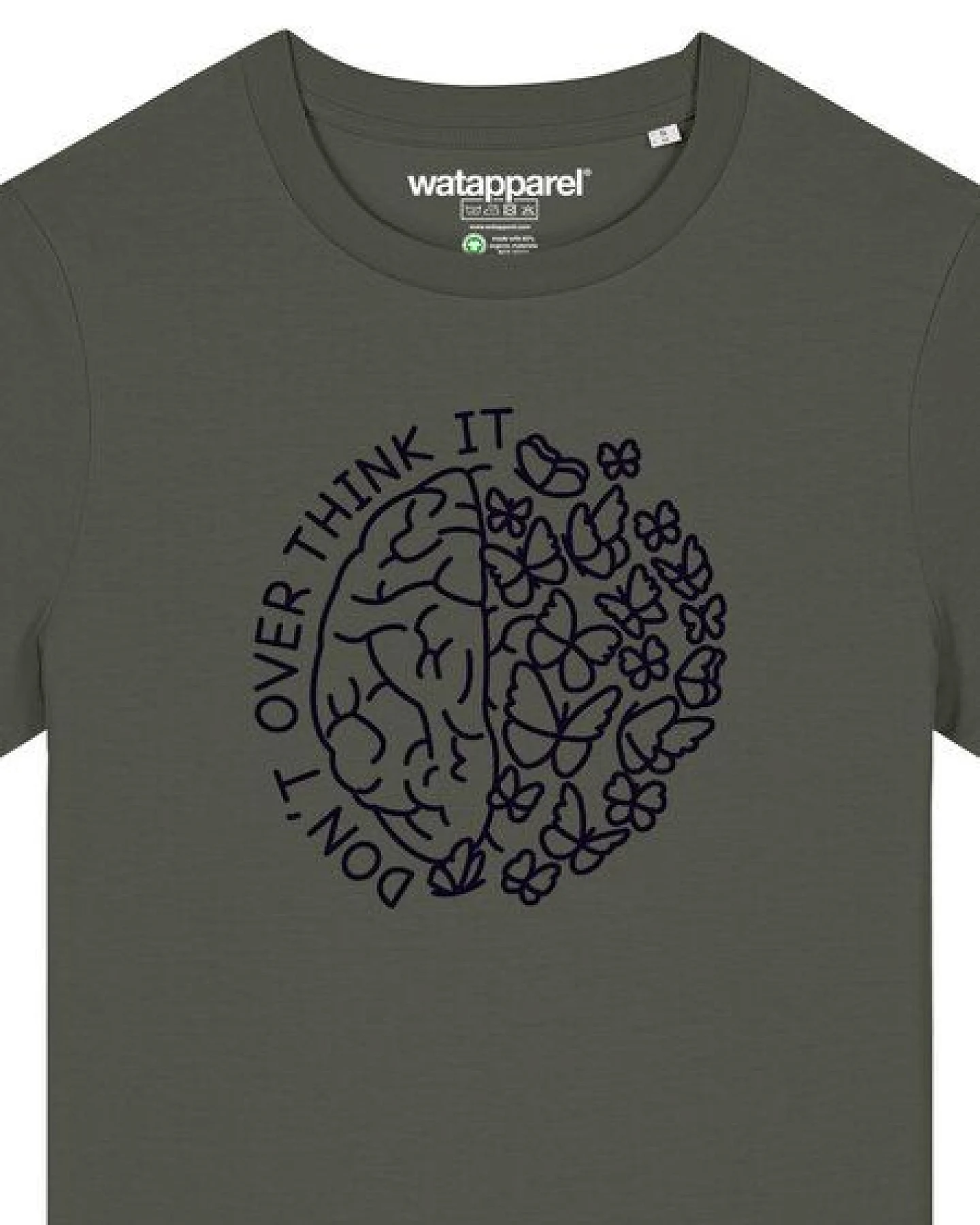 watapparel T-Shirt Frauen Don't overthink it – Ansicht 3