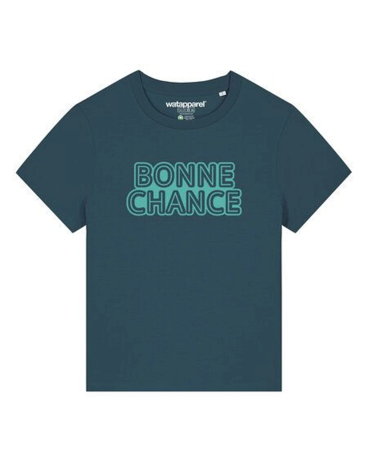 watapparel T-Shirt Frauen Bonne Chance – Ansicht 2