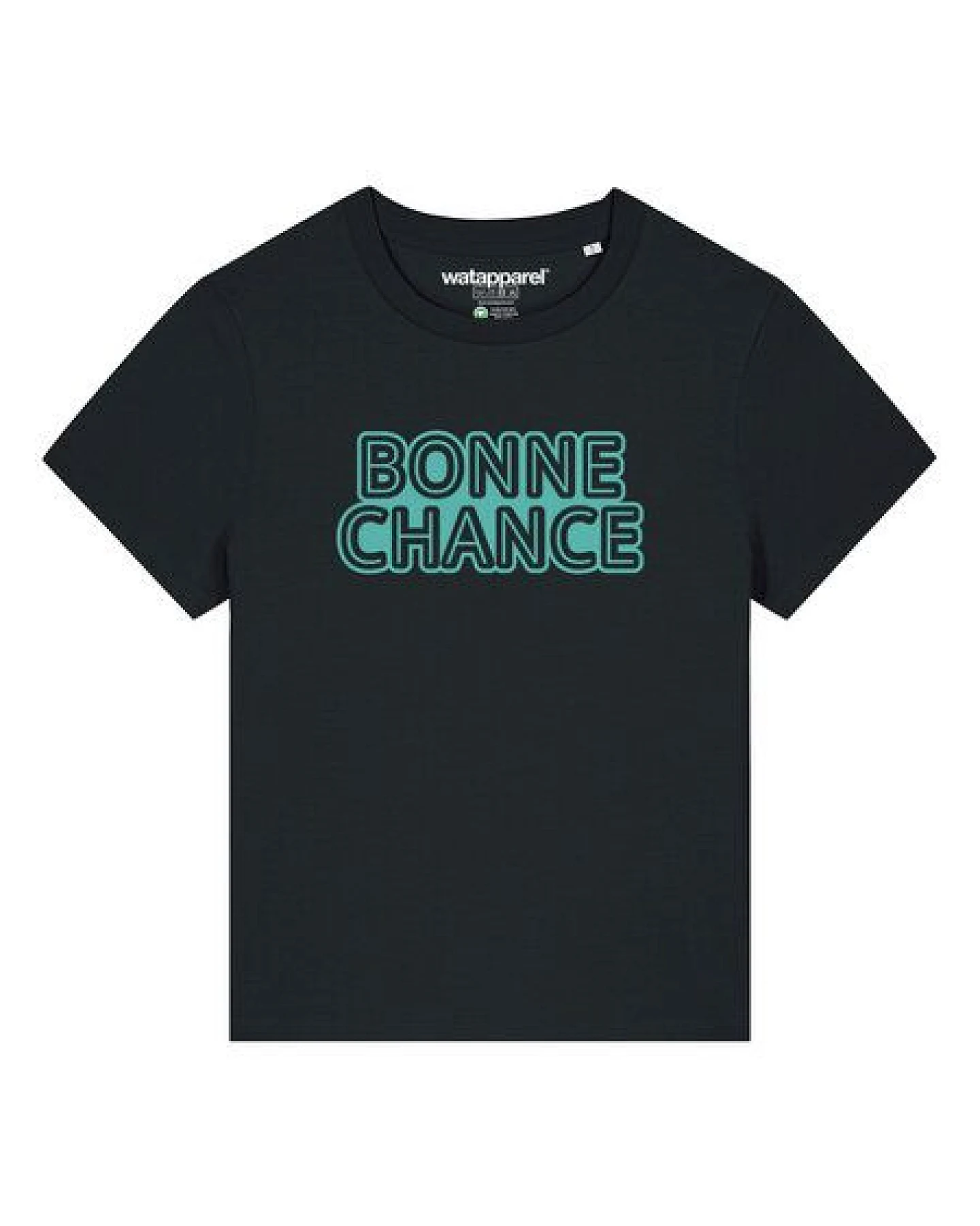 watapparel T-Shirt Frauen Bonne Chance – Ansicht 2