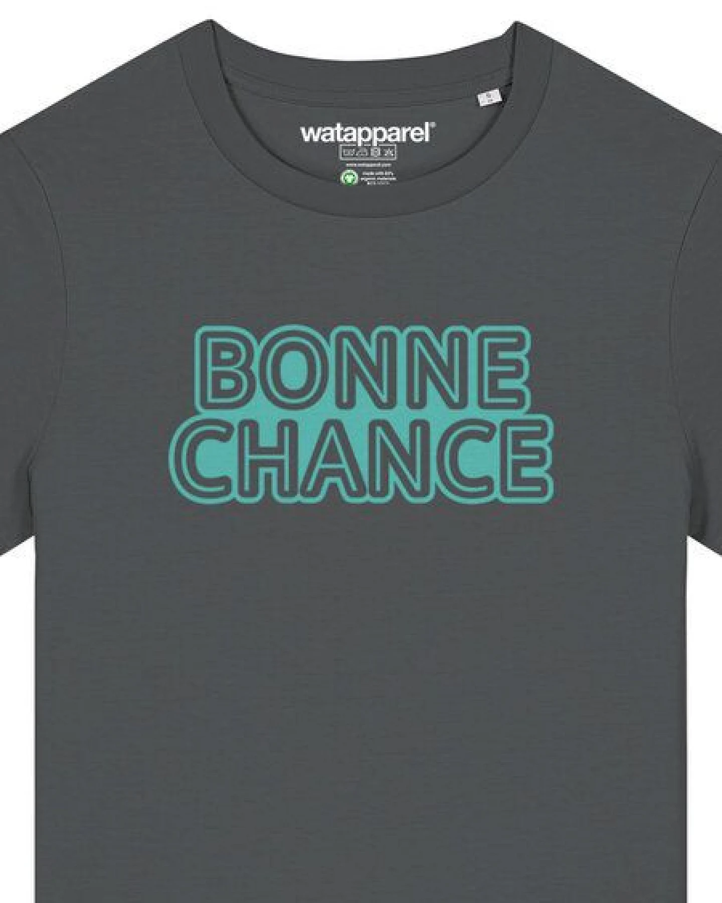 watapparel T-Shirt Frauen Bonne Chance – Ansicht 3