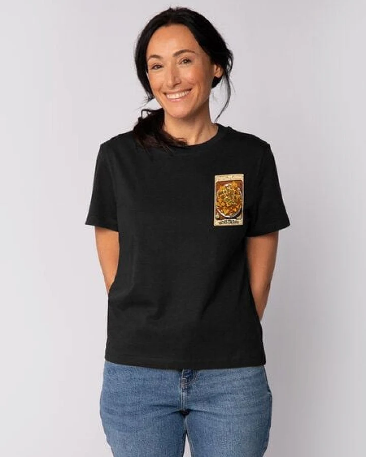 watapparel T-Shirt Frauen Tarot Nachos