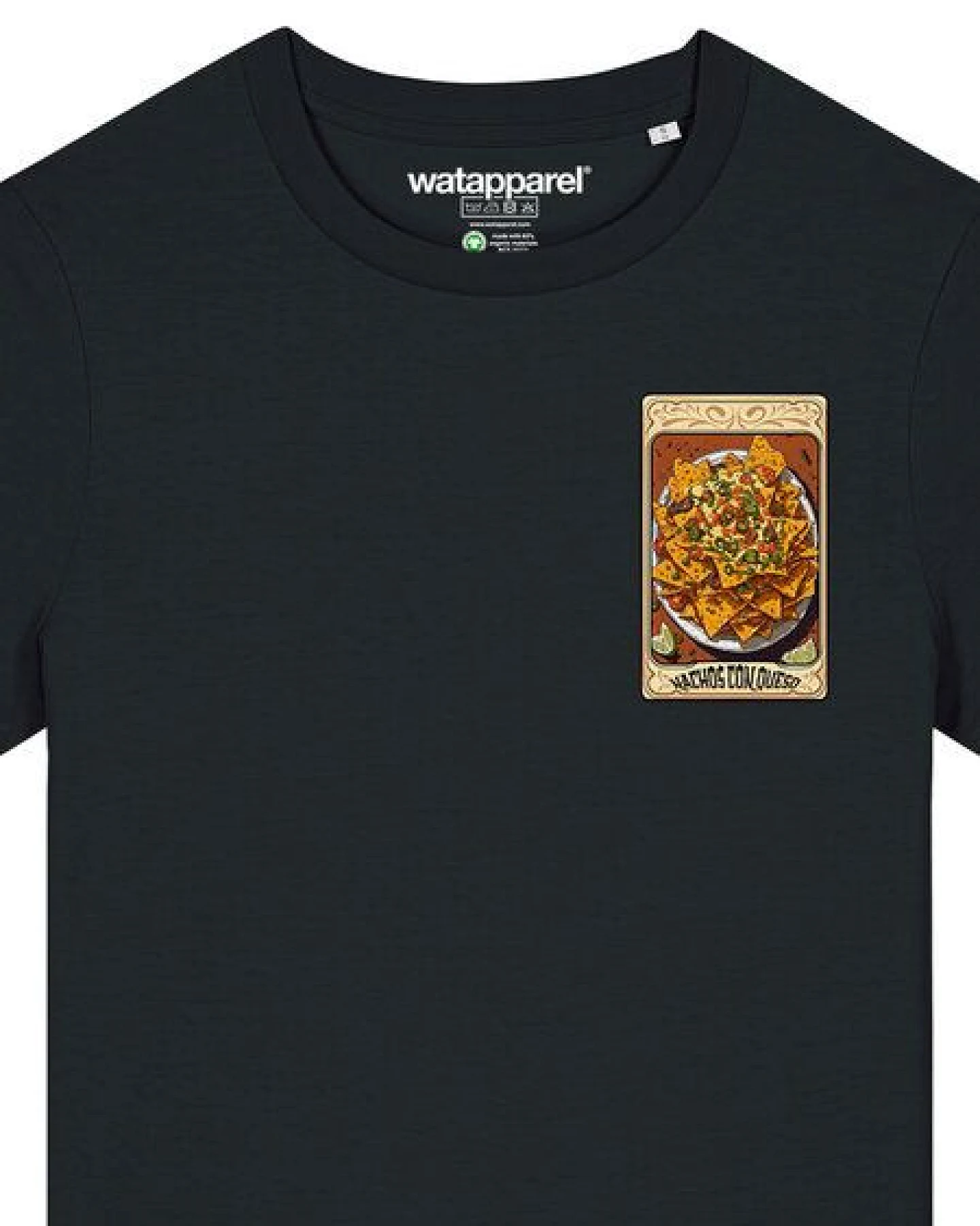 watapparel T-Shirt Frauen Tarot Nachos – Ansicht 3