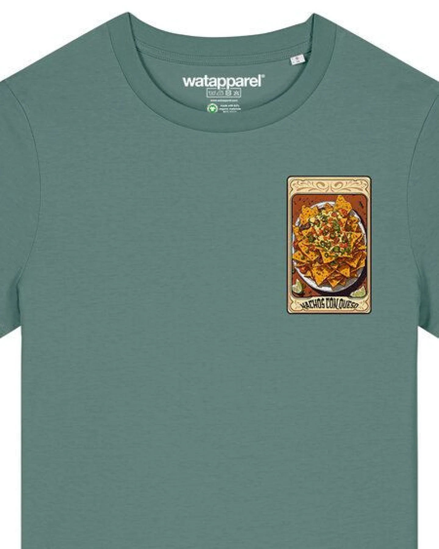 watapparel T-Shirt Frauen Tarot Nachos – Ansicht 3