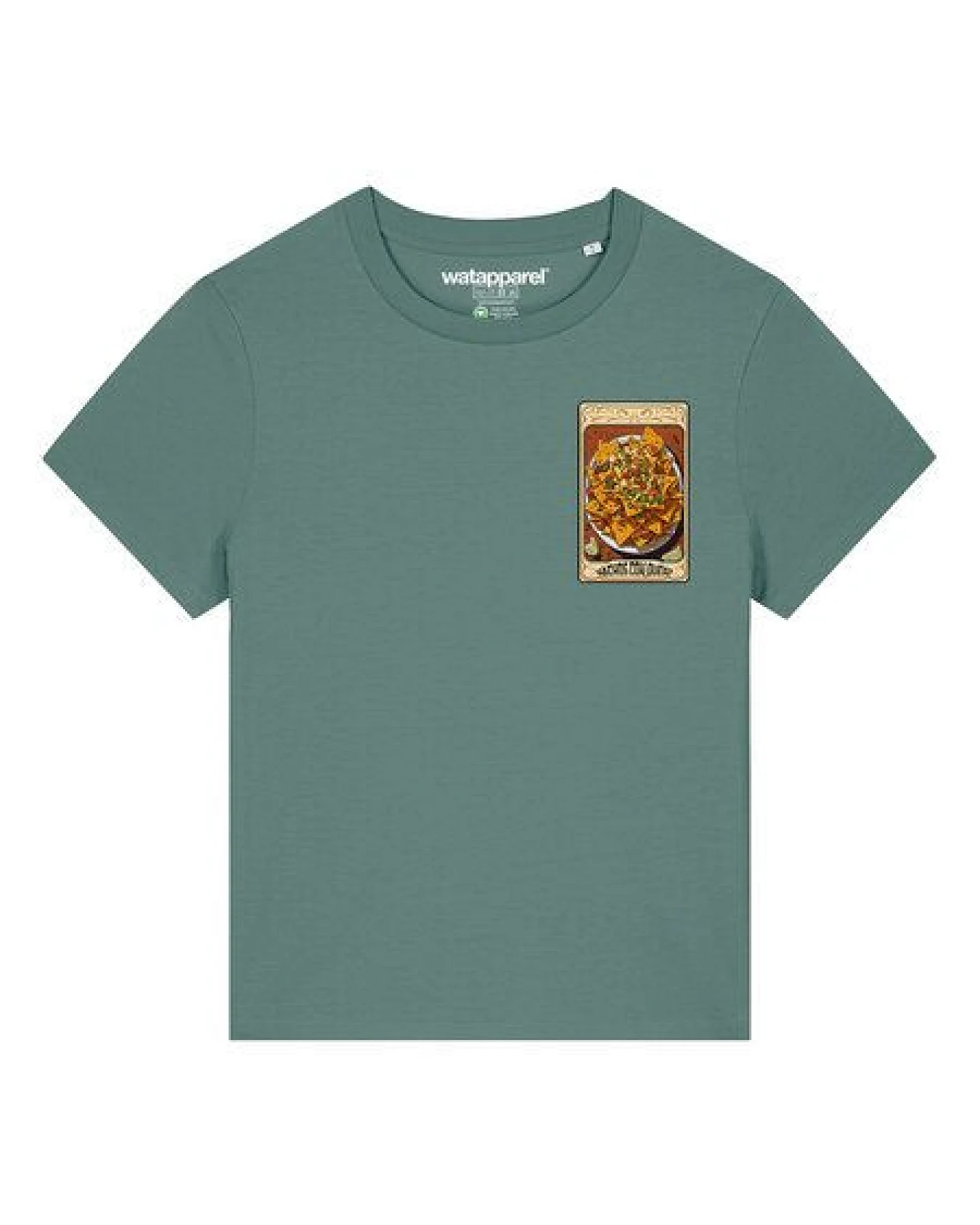 watapparel T-Shirt Frauen Tarot Nachos – Ansicht 2