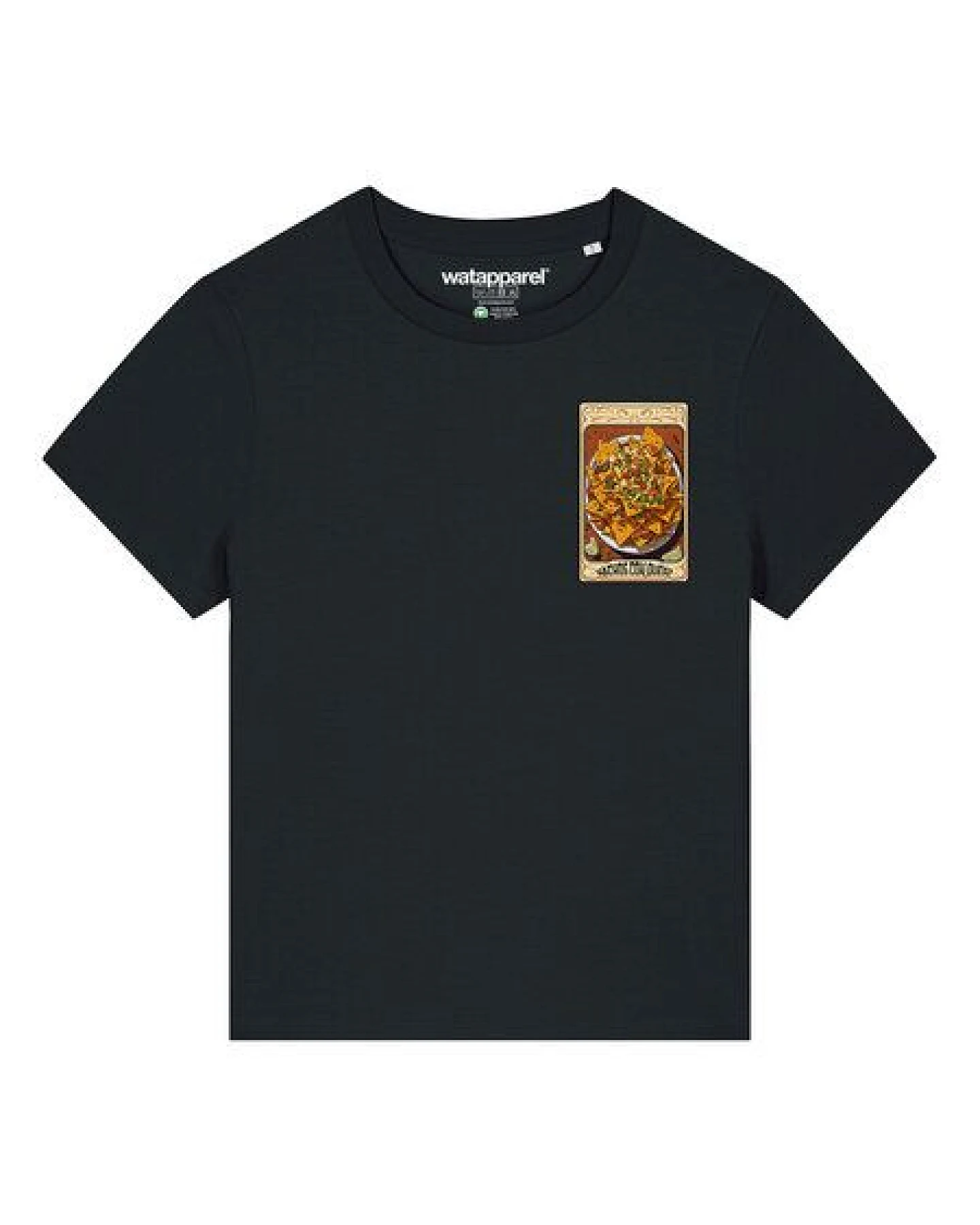 watapparel T-Shirt Frauen Tarot Nachos – Ansicht 2
