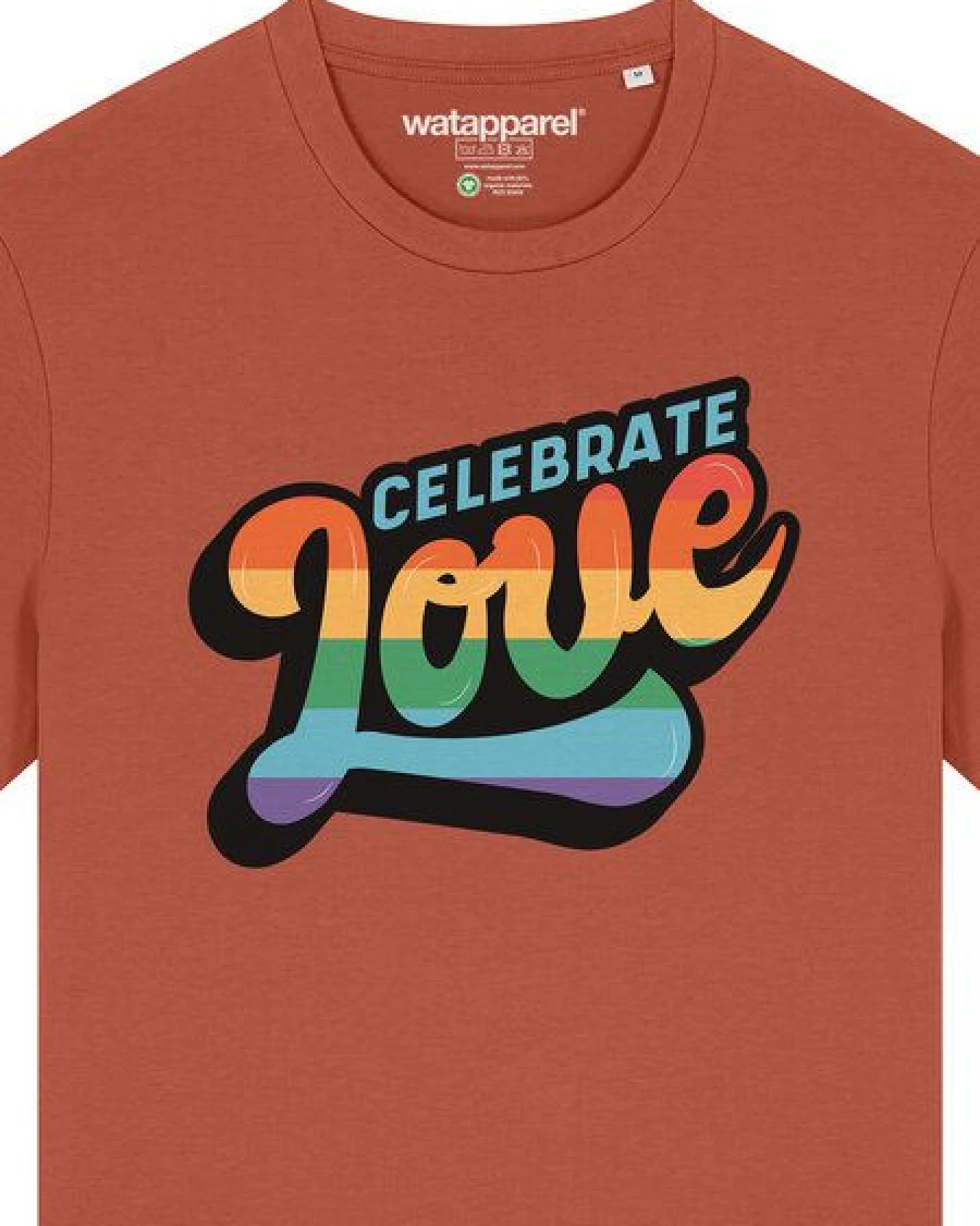 watapparel T-Shirt Unisex Celebrate Love – Ansicht 3