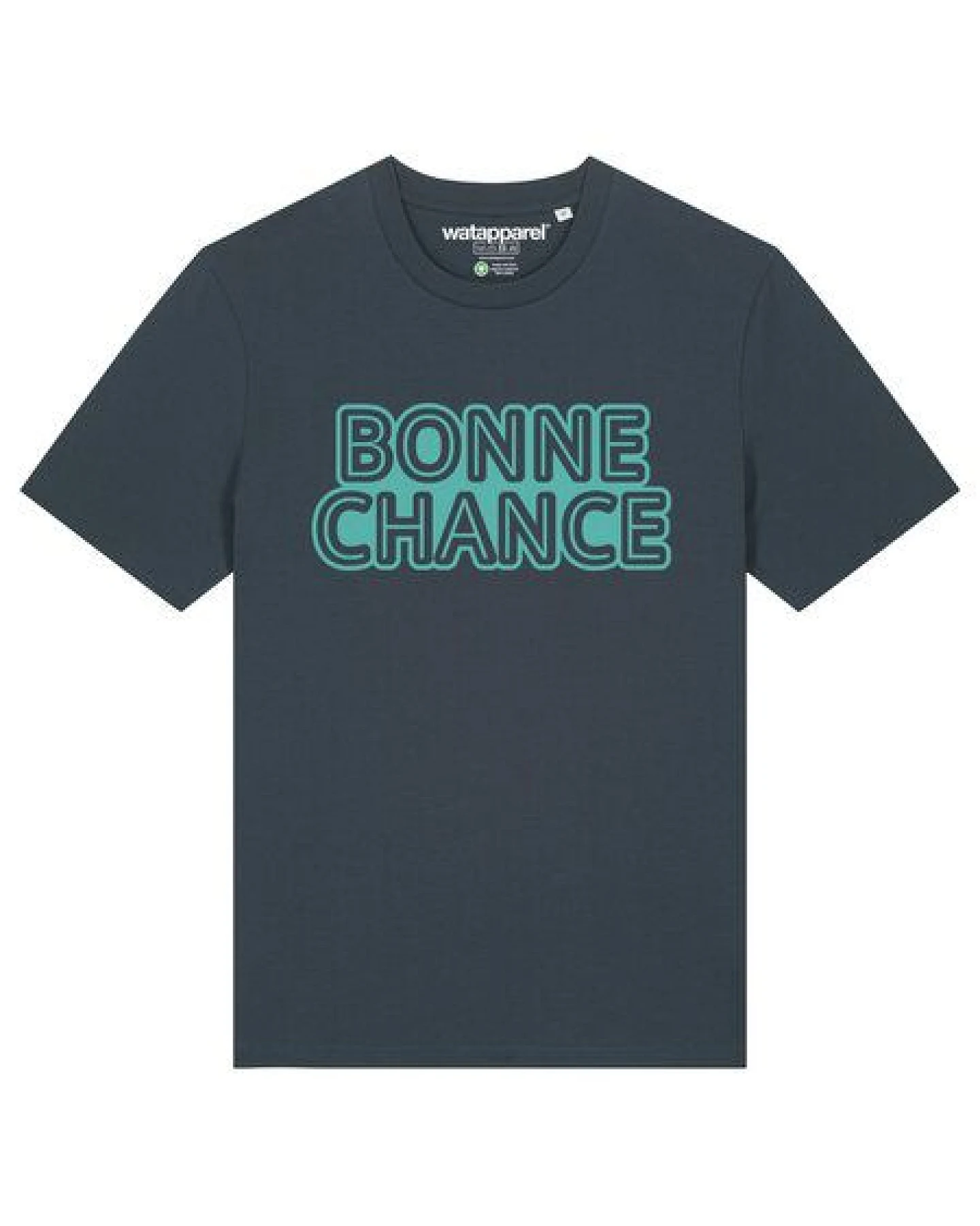 watapparel T-Shirt Unisex Bonne Chance – Ansicht 2
