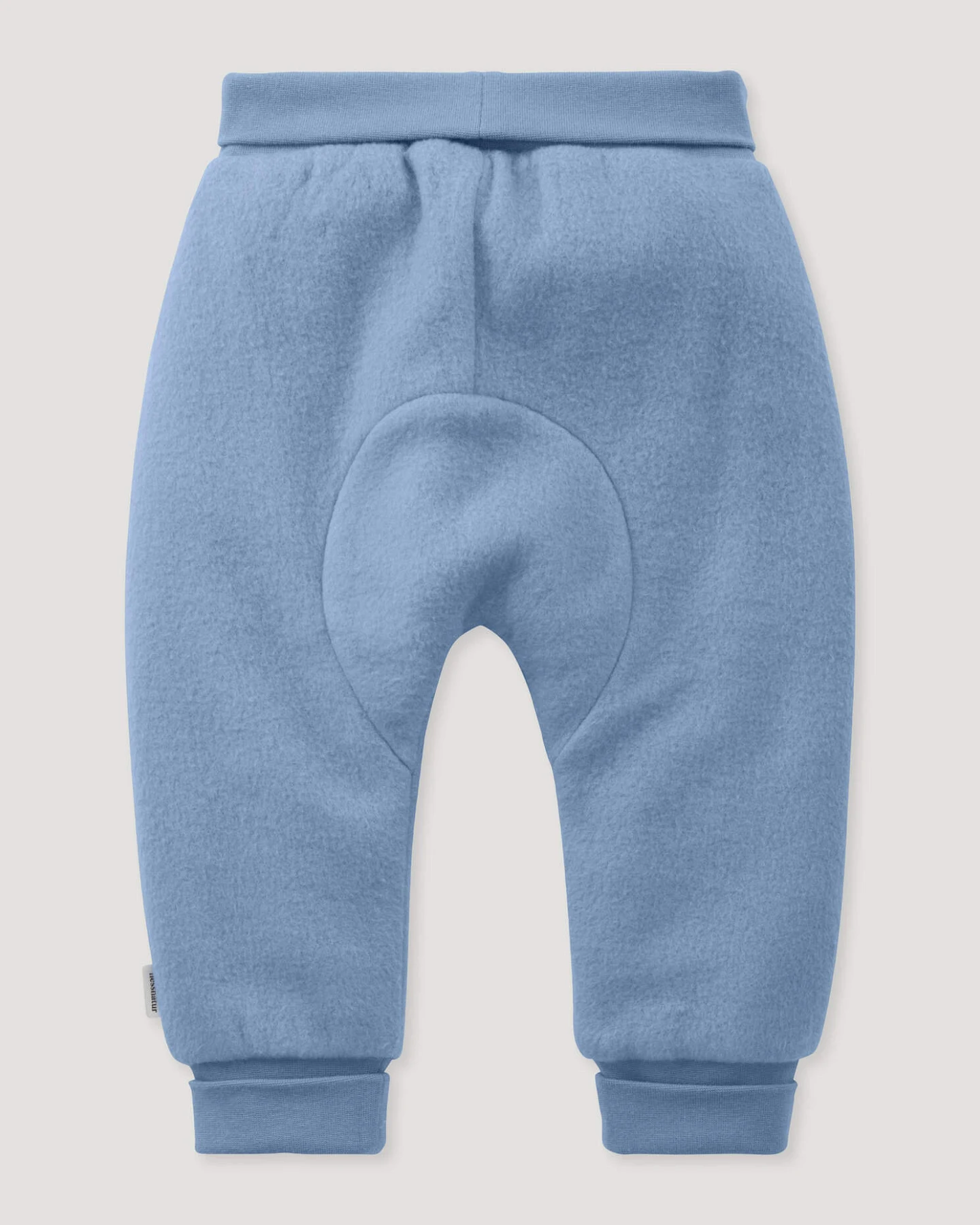 hessnatur Baby Softfleece Hose aus Bio-Baumwolle - blau - Größe 74/80 – Ansicht 2