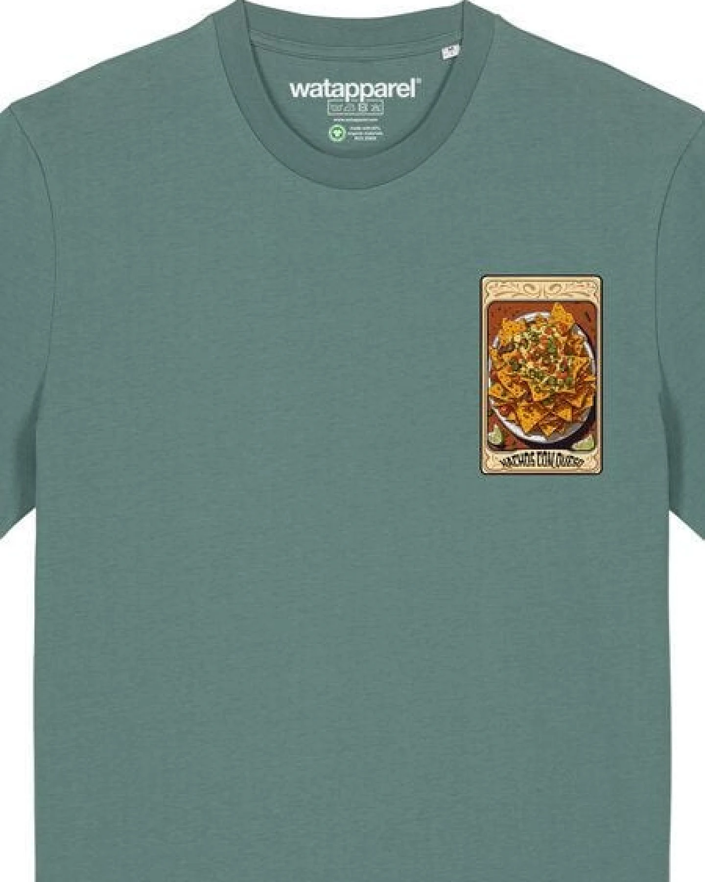 watapparel T-Shirt Unisex Tarot Nachos – Ansicht 3