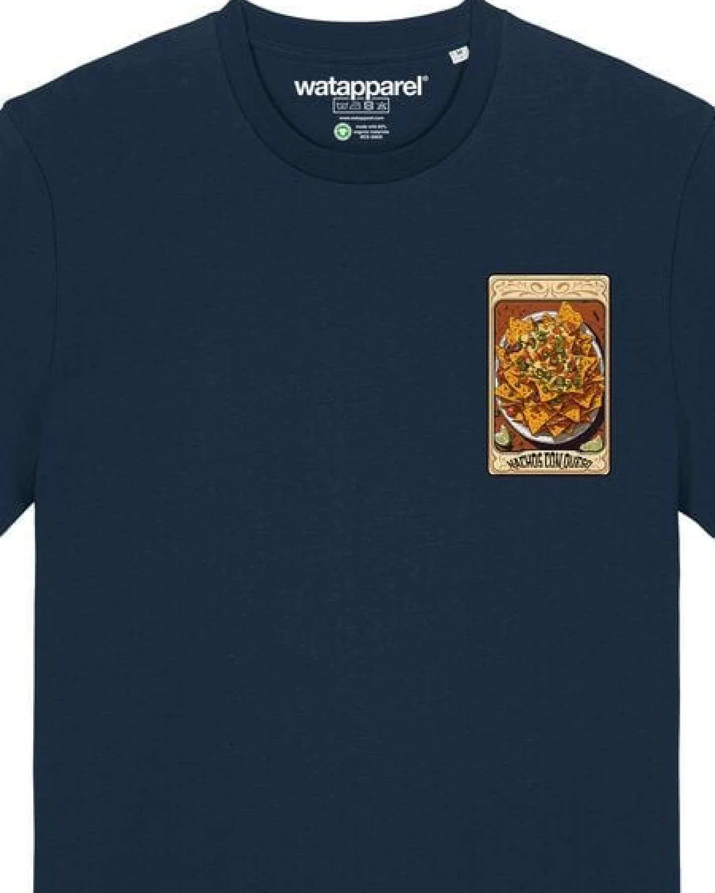 watapparel T-Shirt Unisex Tarot Nachos – Ansicht 3