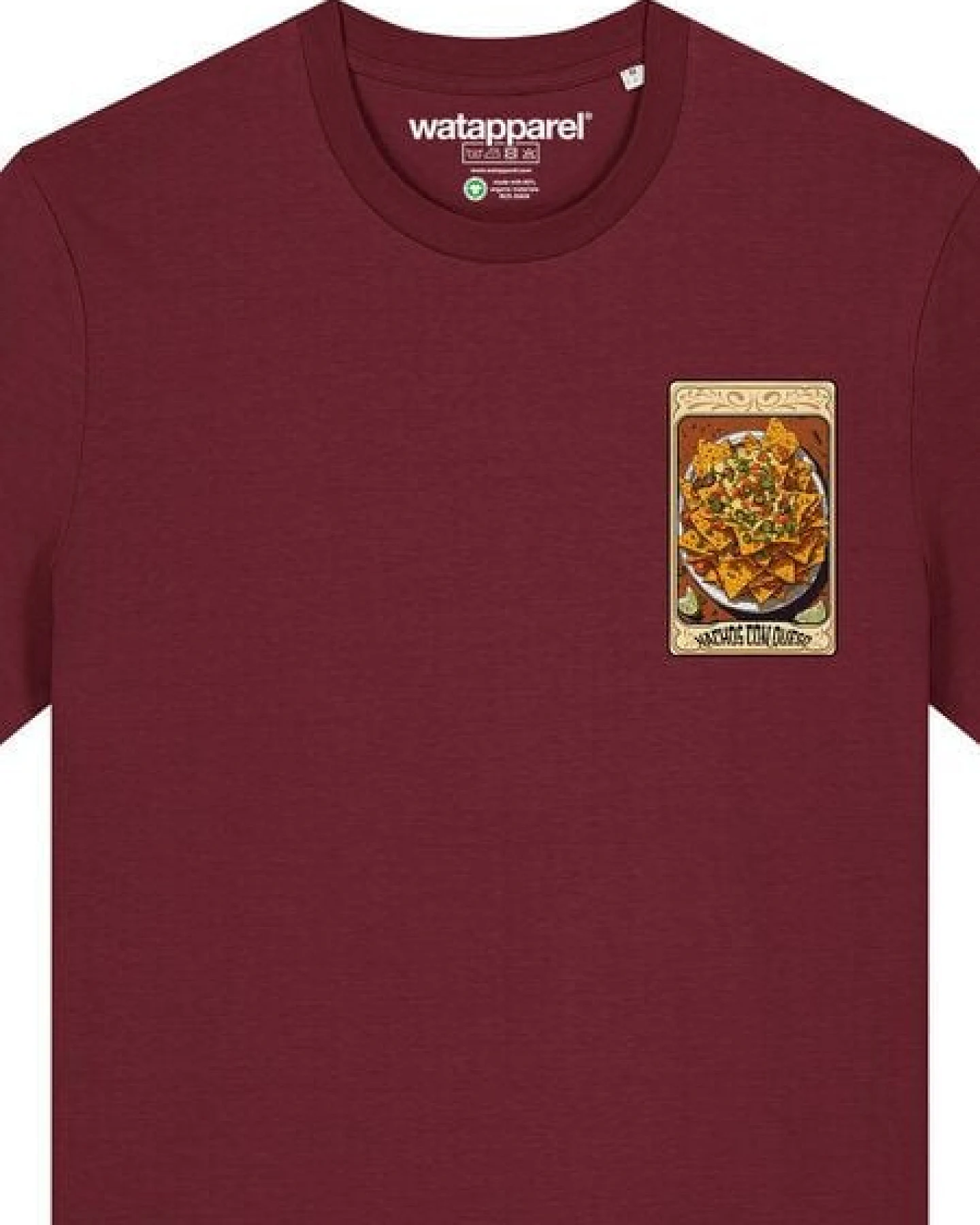watapparel T-Shirt Unisex Tarot Nachos – Ansicht 3