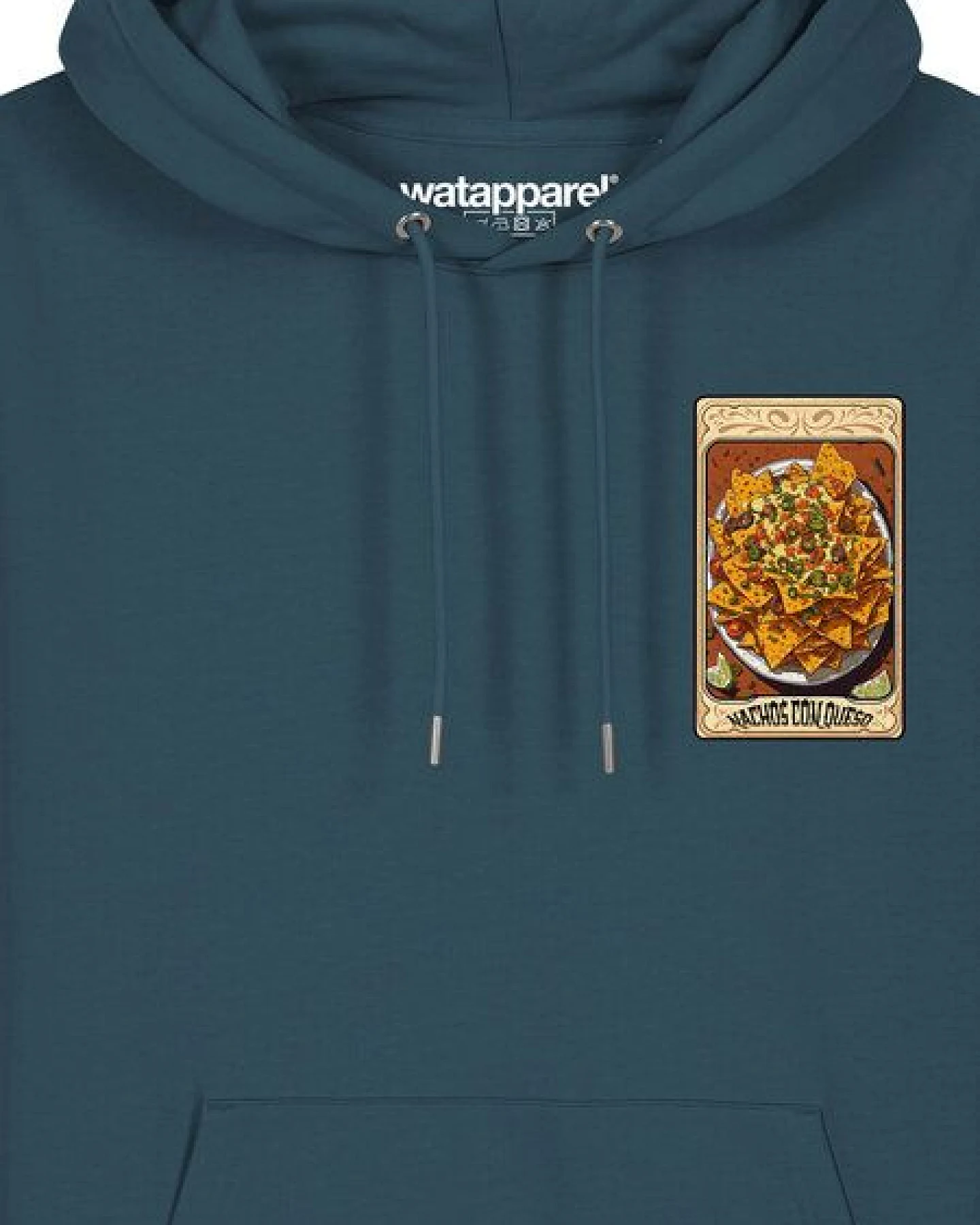 watapparel Hoodie Unisex Tarot Nachos – Ansicht 3