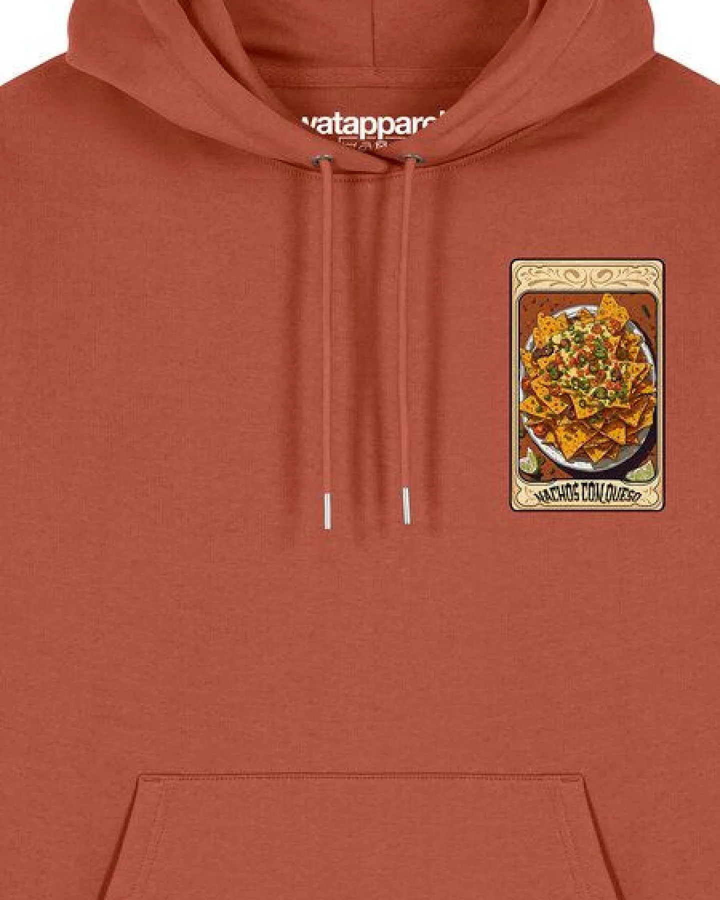 watapparel Hoodie Unisex Tarot Nachos – Ansicht 3