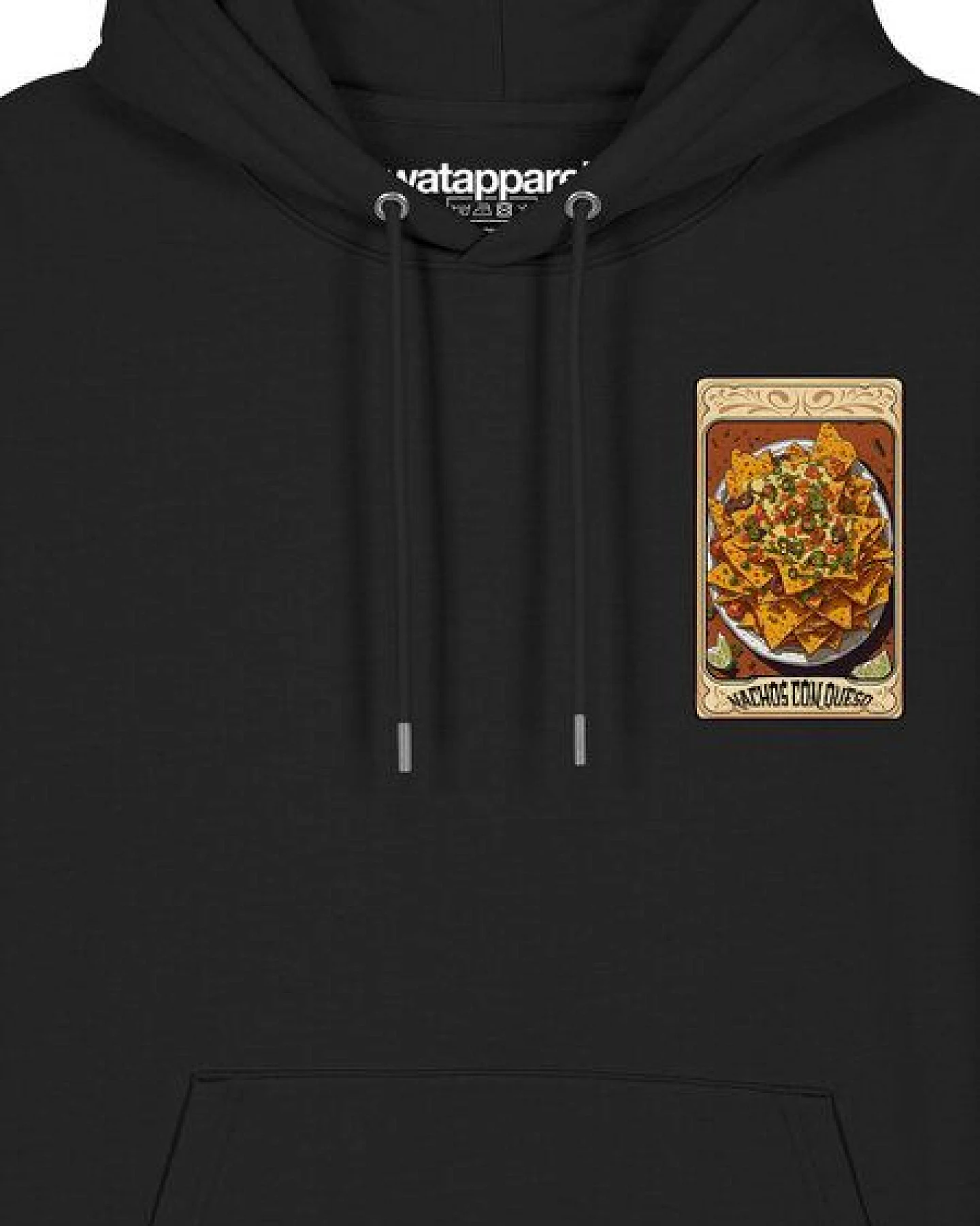 watapparel Hoodie Unisex Tarot Nachos – Ansicht 3