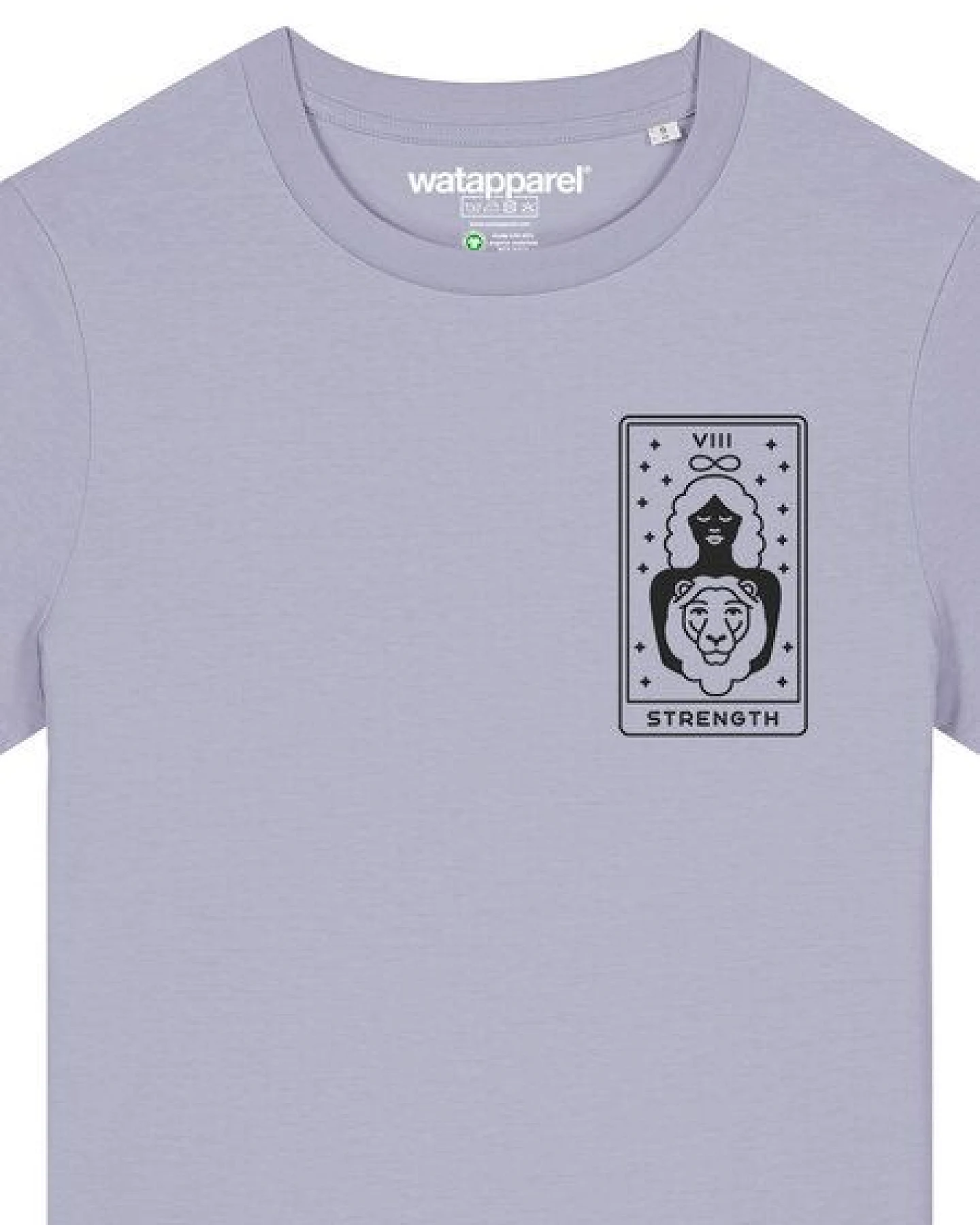 watapparel T-Shirt Frauen Tarot Strength – Ansicht 3