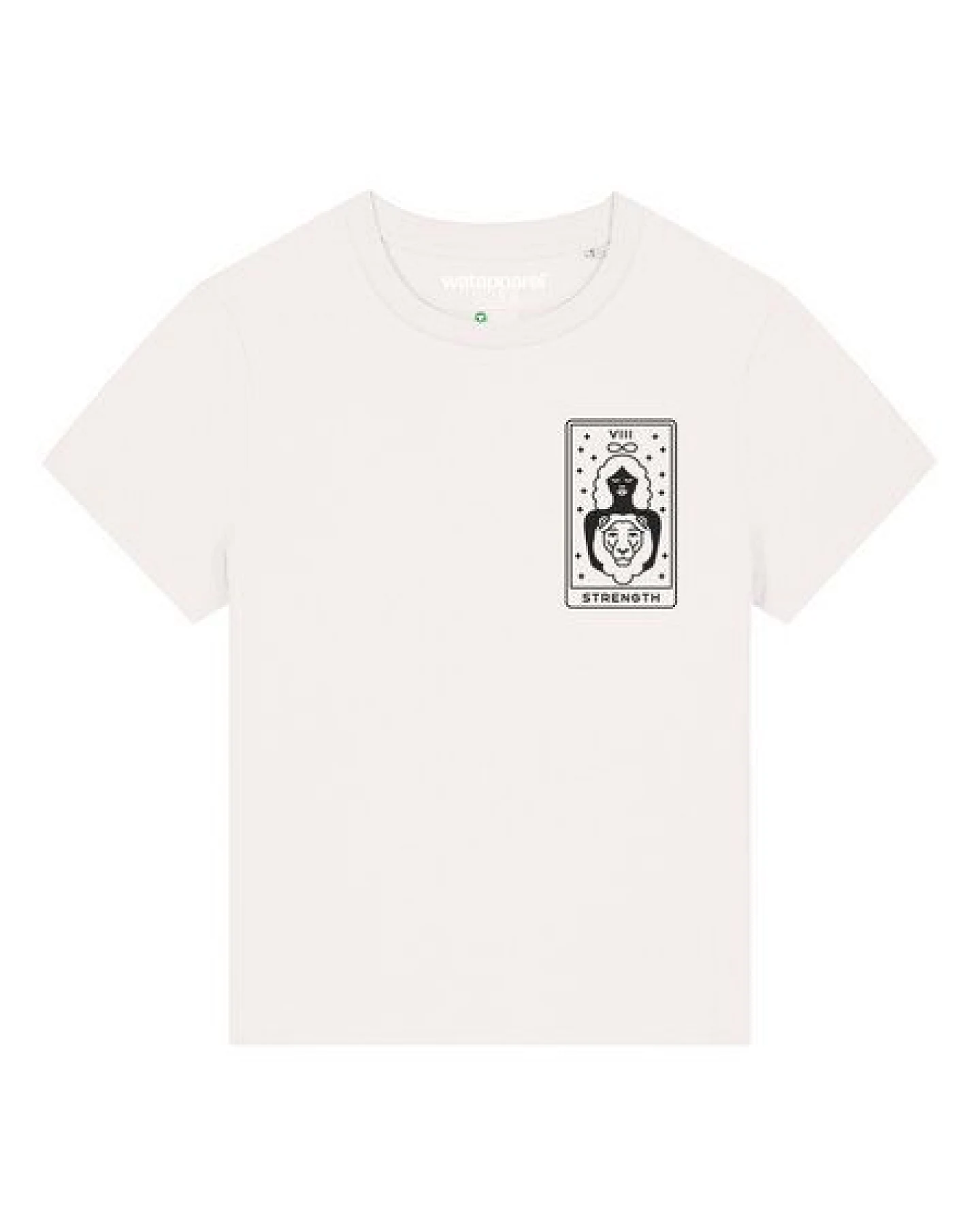 watapparel T-Shirt Frauen Tarot Strength – Ansicht 2