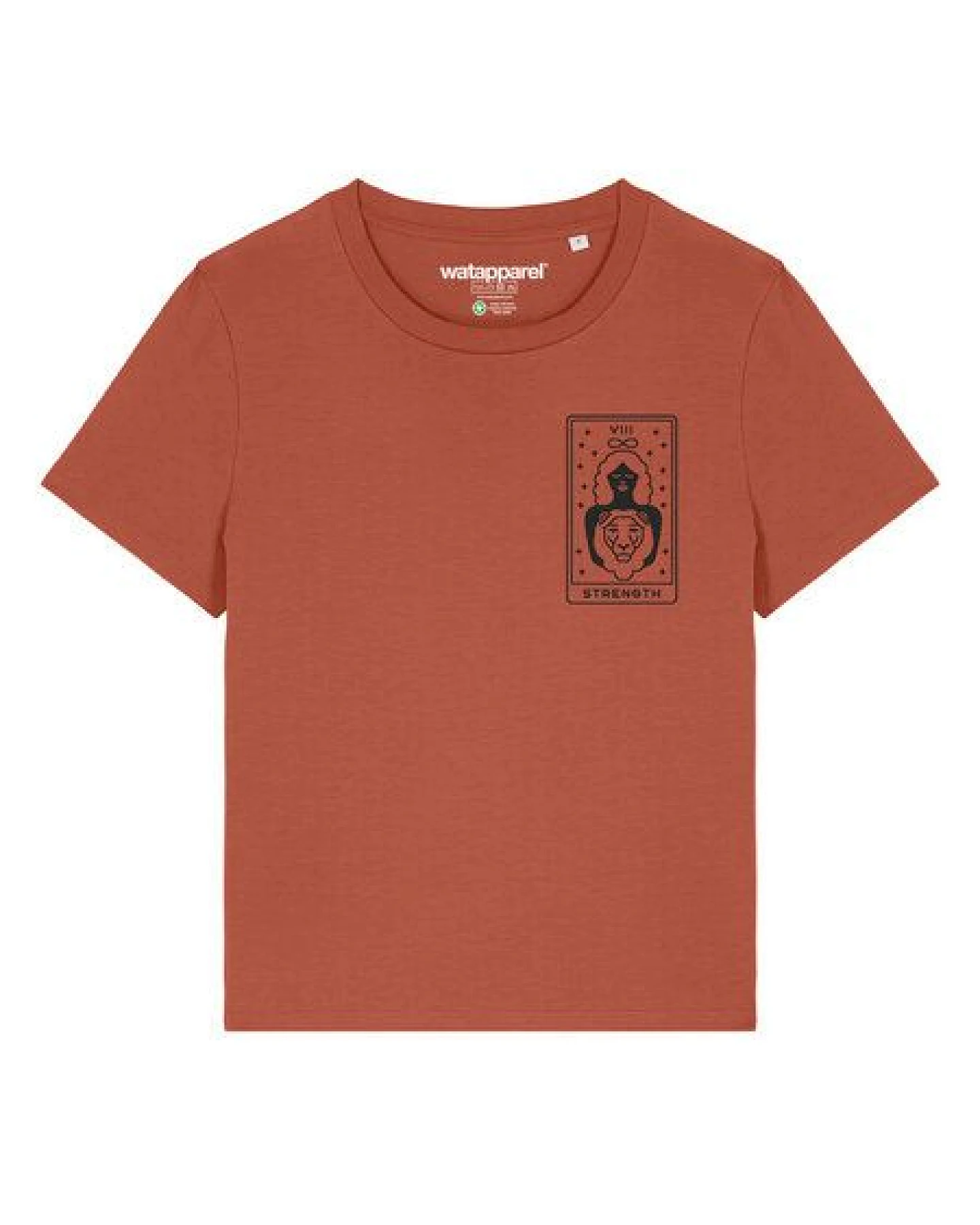 watapparel T-Shirt Frauen Tarot Strength – Ansicht 2