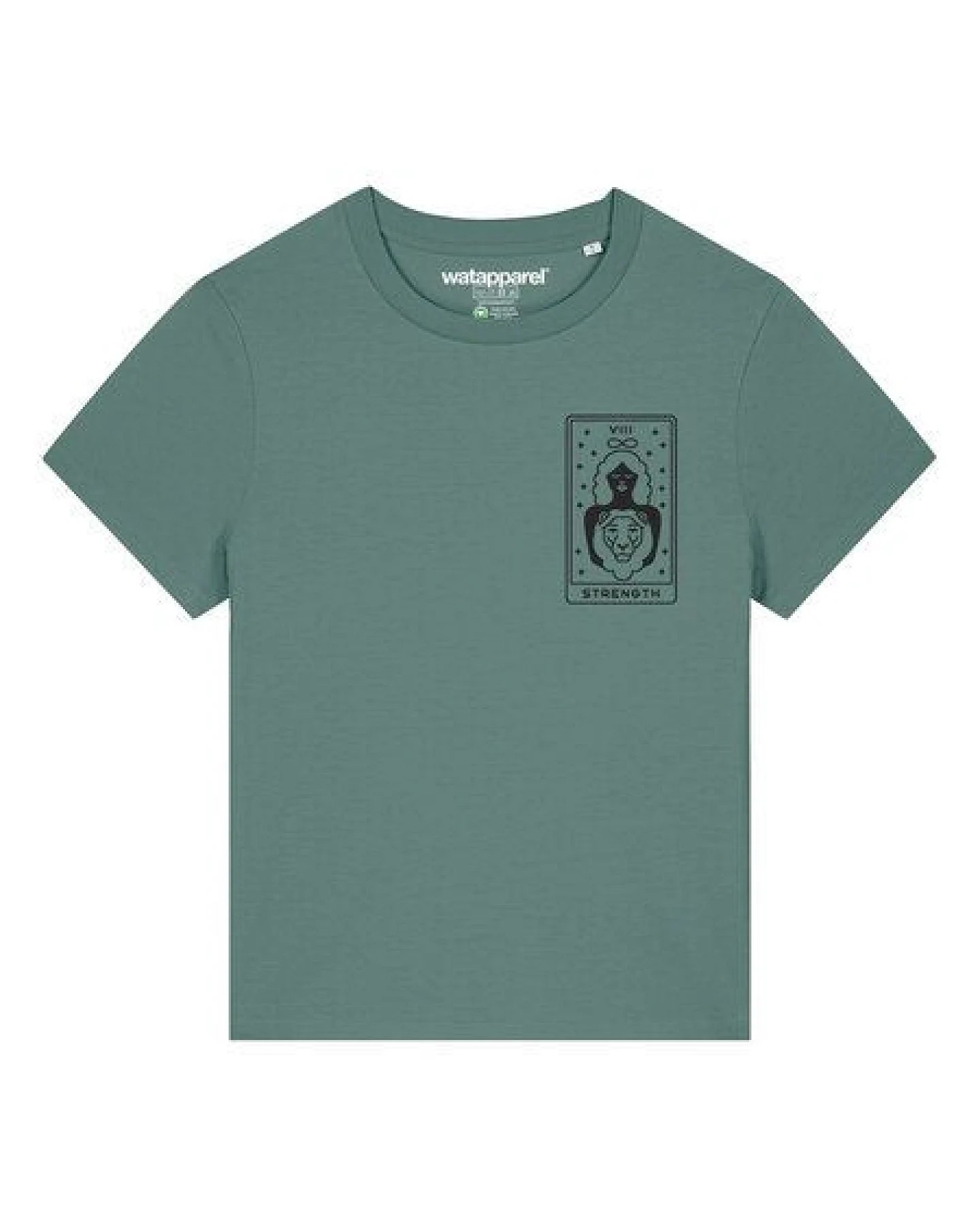watapparel T-Shirt Frauen Tarot Strength – Ansicht 2
