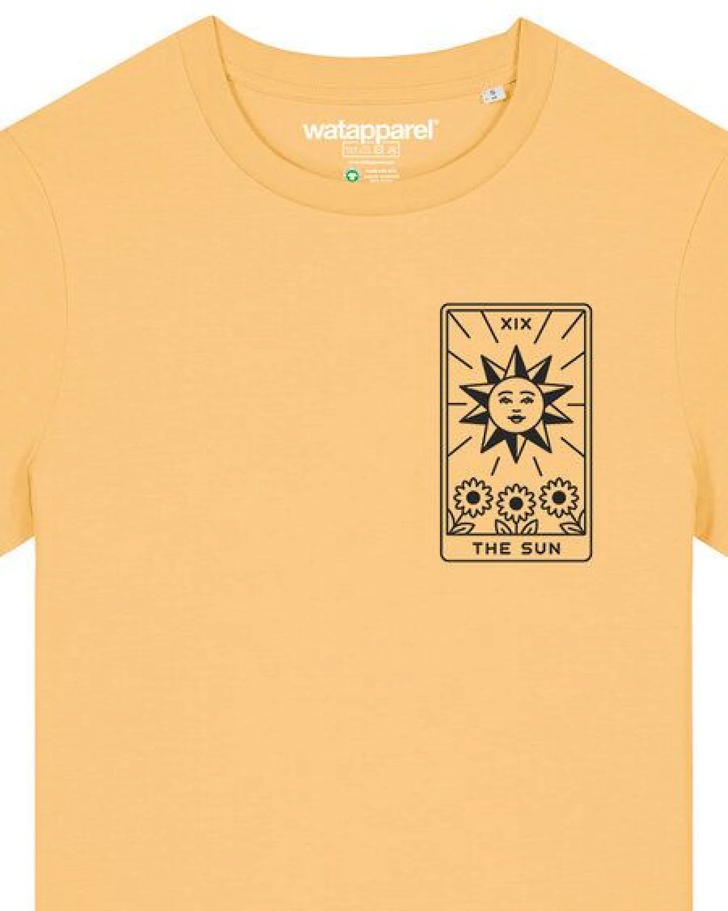 watapparel T-Shirt Frauen Tarot The Sun – Ansicht 3