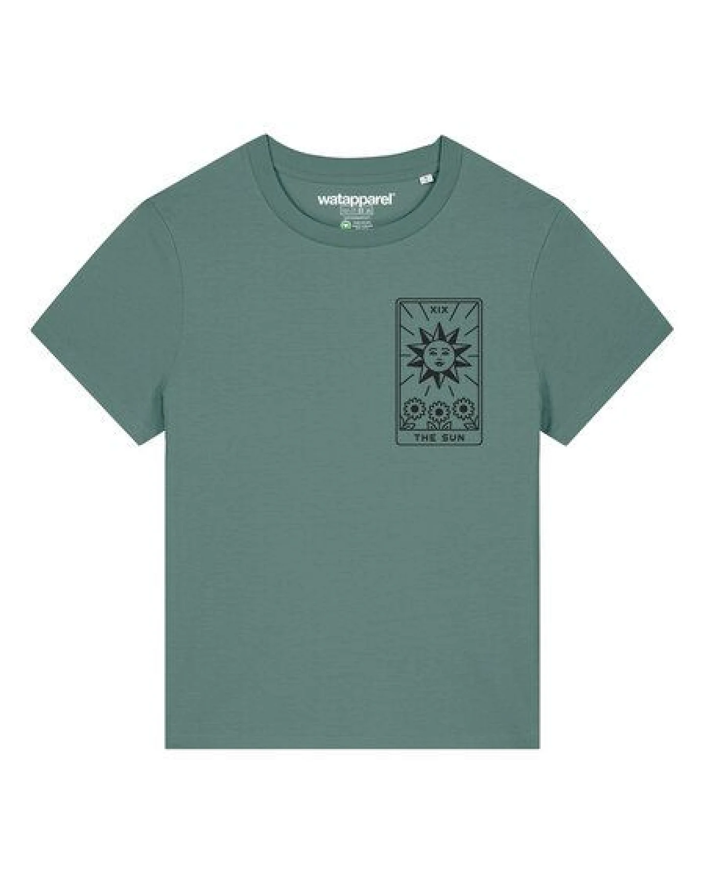 watapparel T-Shirt Frauen Tarot The Sun – Ansicht 2