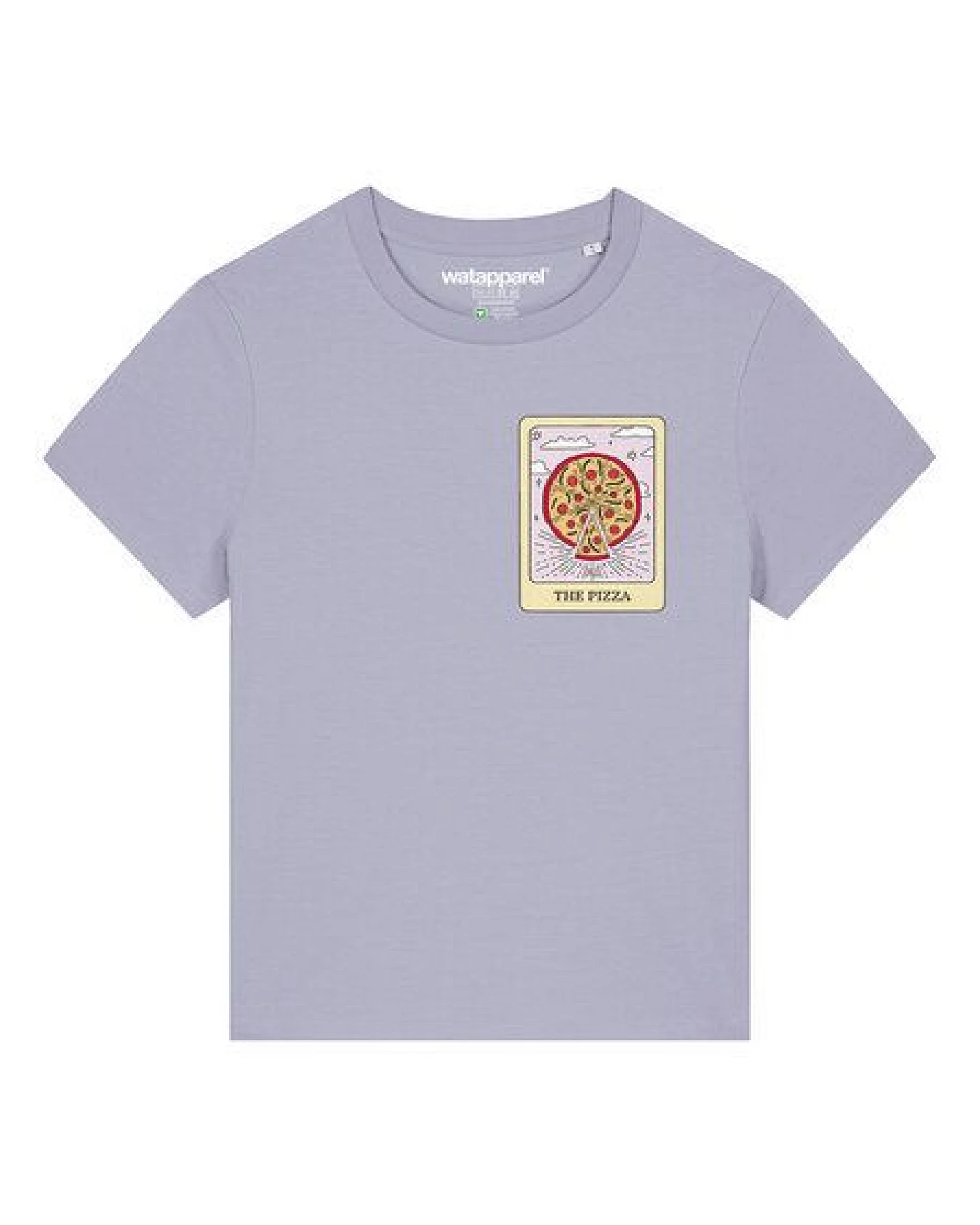watapparel T-Shirt Frauen Tarot The Pizza – Ansicht 2