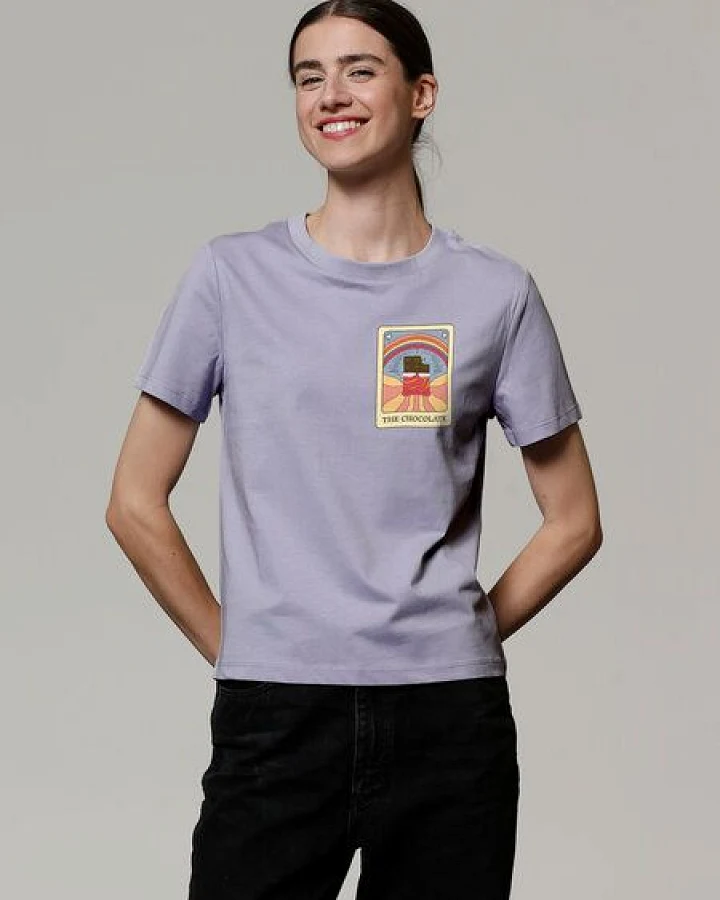 watapparel T-Shirt Frauen Tarot The Chocolate