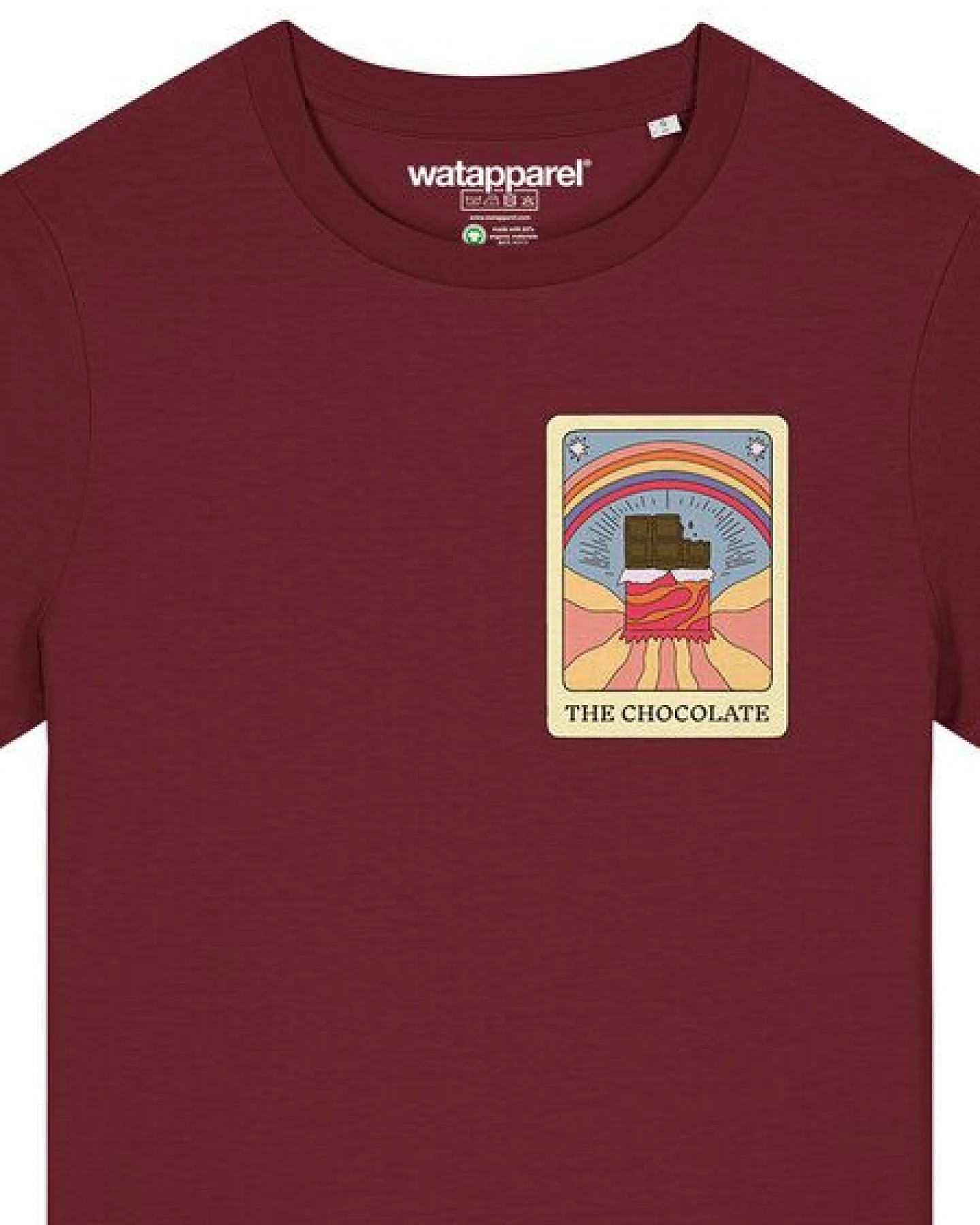 watapparel T-Shirt Frauen Tarot The Chocolate – Ansicht 3