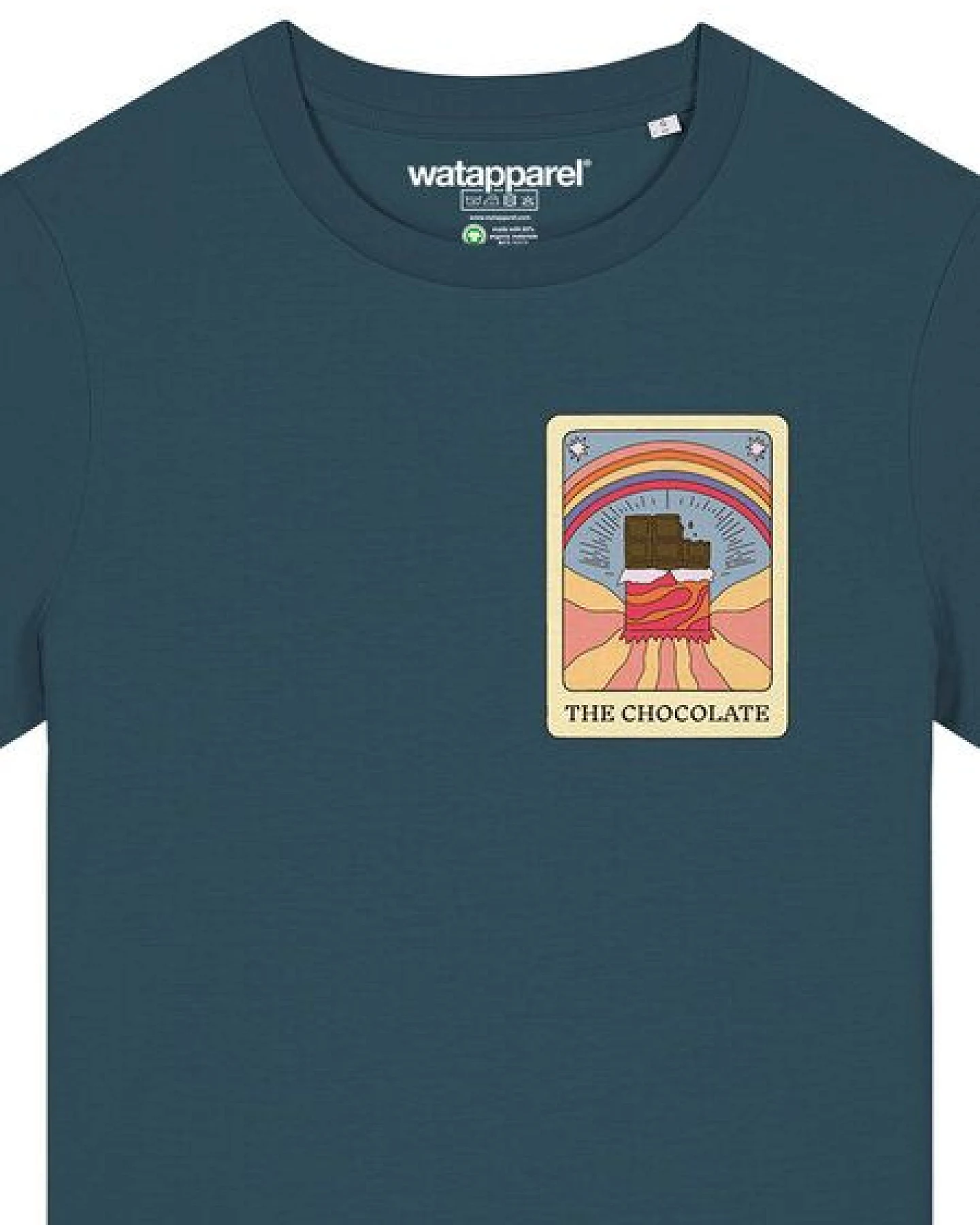 watapparel T-Shirt Frauen Tarot The Chocolate – Ansicht 3