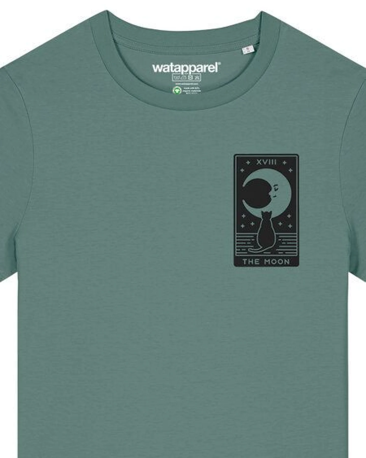 watapparel T-Shirt Frauen Tarot The Moon – Ansicht 3