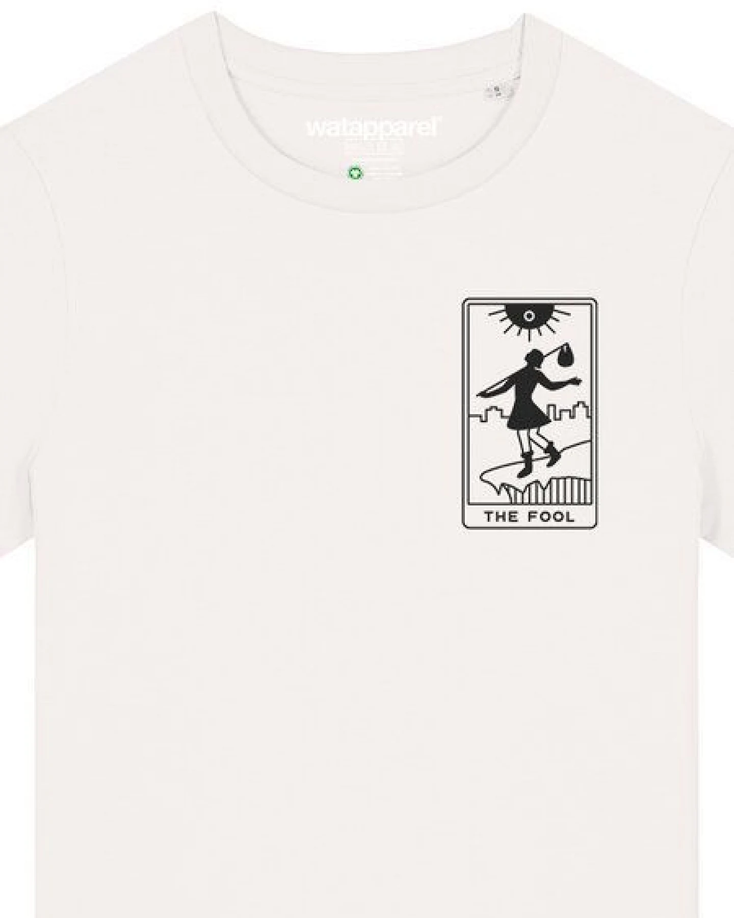 watapparel T-Shirt Frauen Tarot The Fool – Ansicht 3