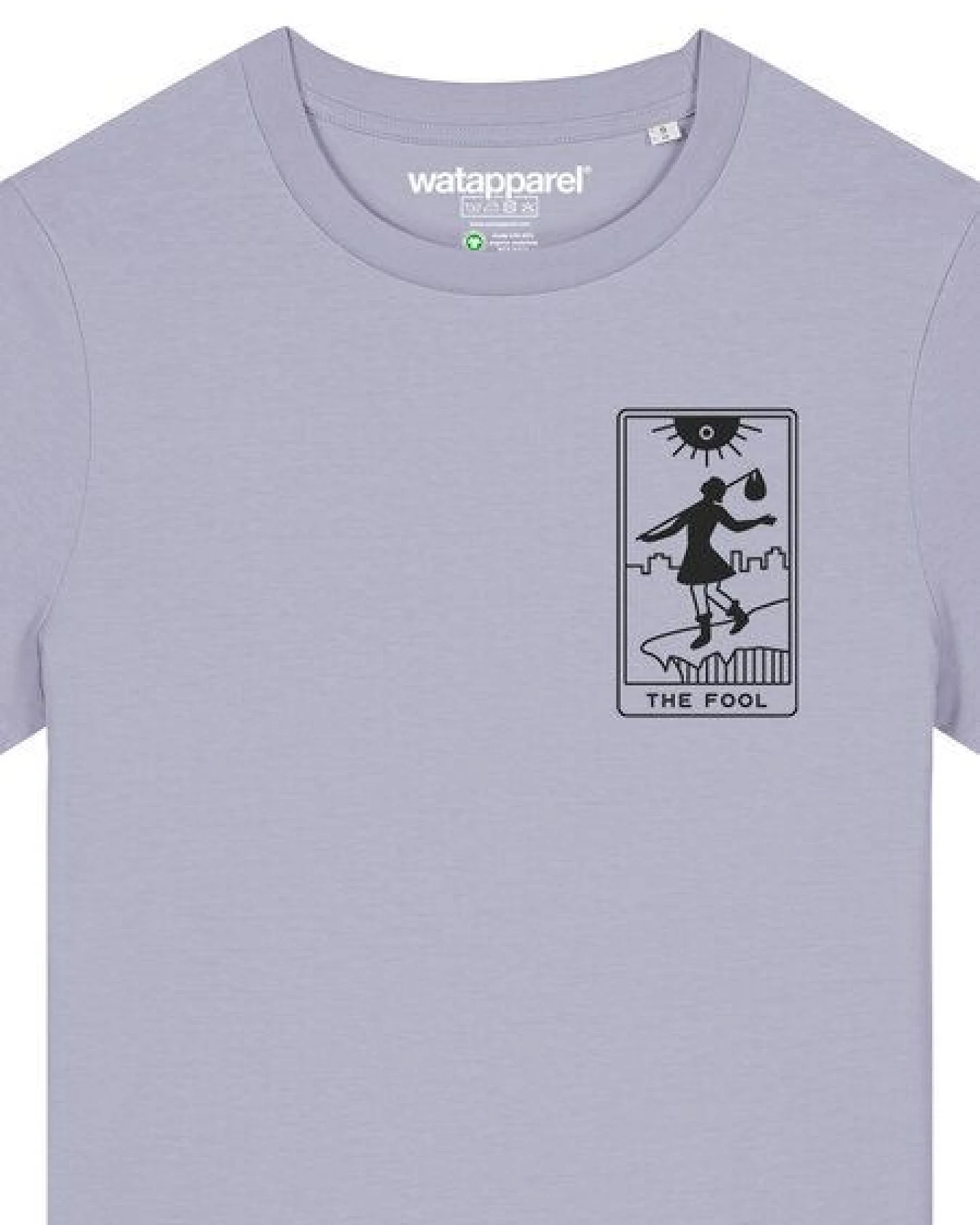 watapparel T-Shirt Frauen Tarot The Fool – Ansicht 3