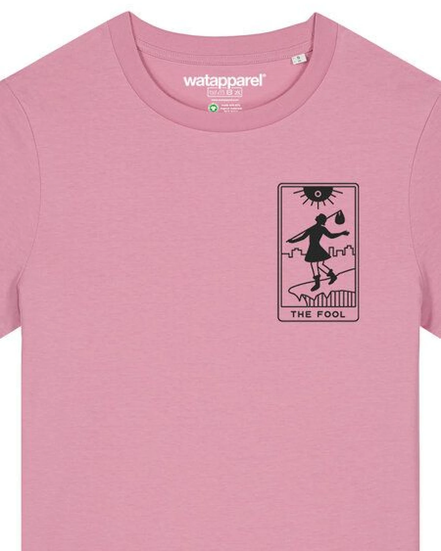 watapparel T-Shirt Frauen Tarot The Fool – Ansicht 3