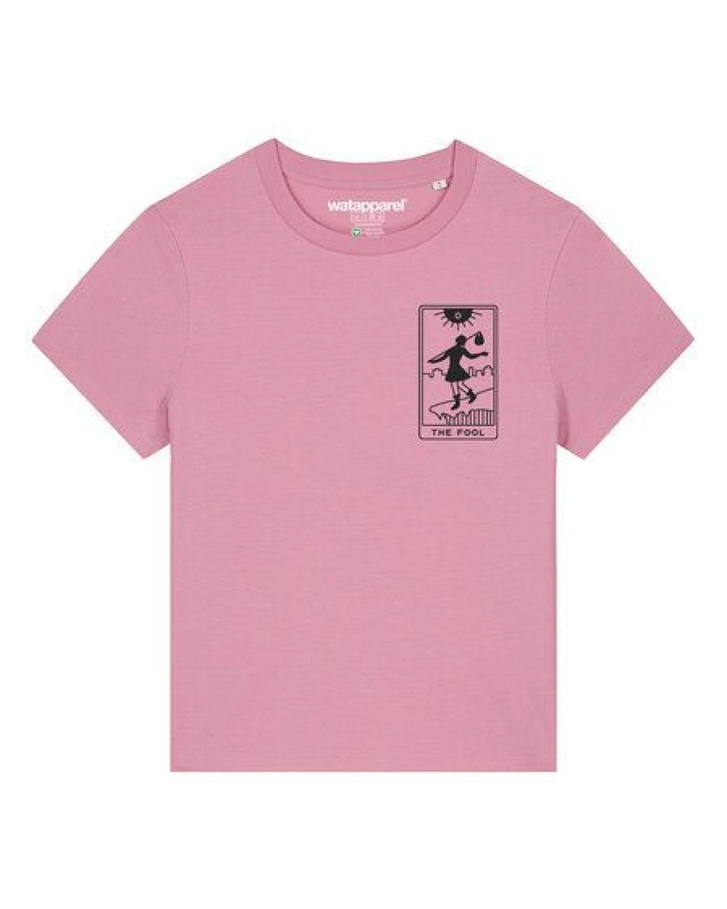 watapparel T-Shirt Frauen Tarot The Fool – Ansicht 2