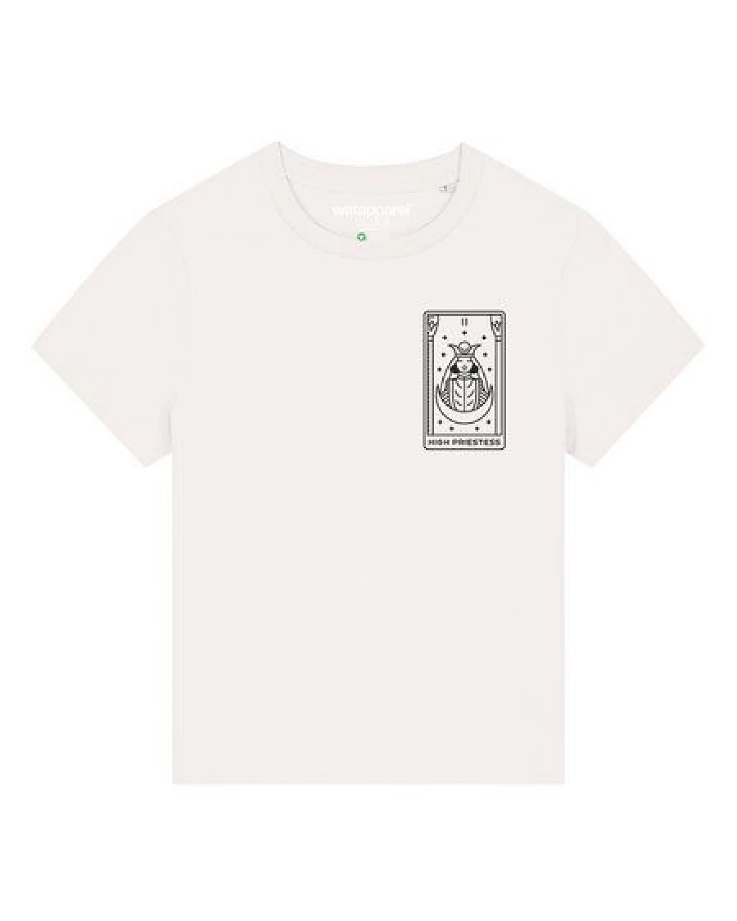 watapparel T-Shirt Frauen Tarot High Priestess – Ansicht 2