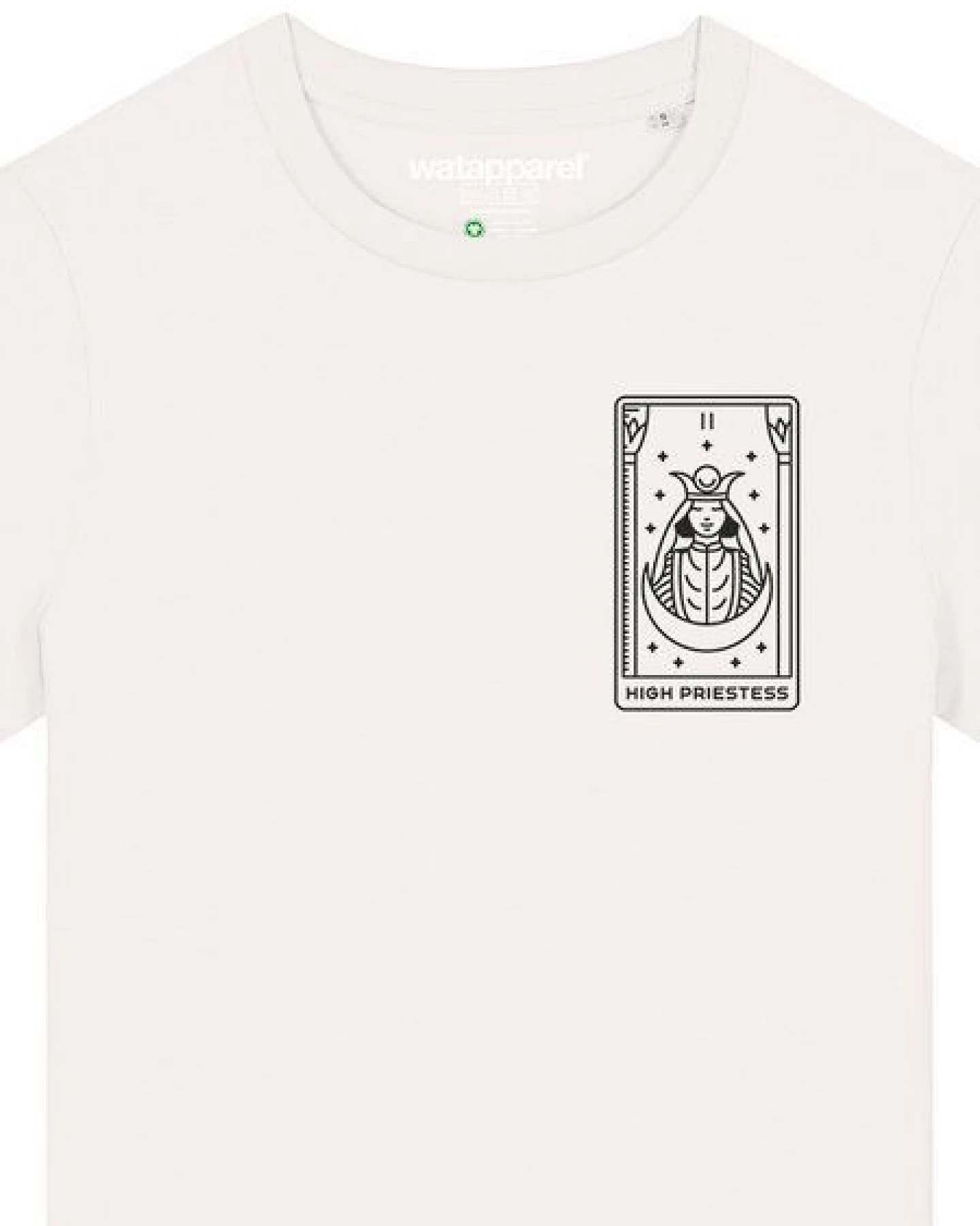 watapparel T-Shirt Frauen Tarot High Priestess – Ansicht 3