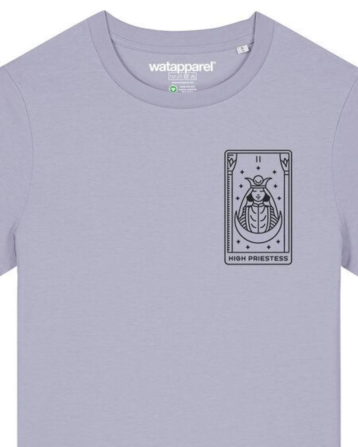 watapparel T-Shirt Frauen Tarot High Priestess – Ansicht 3