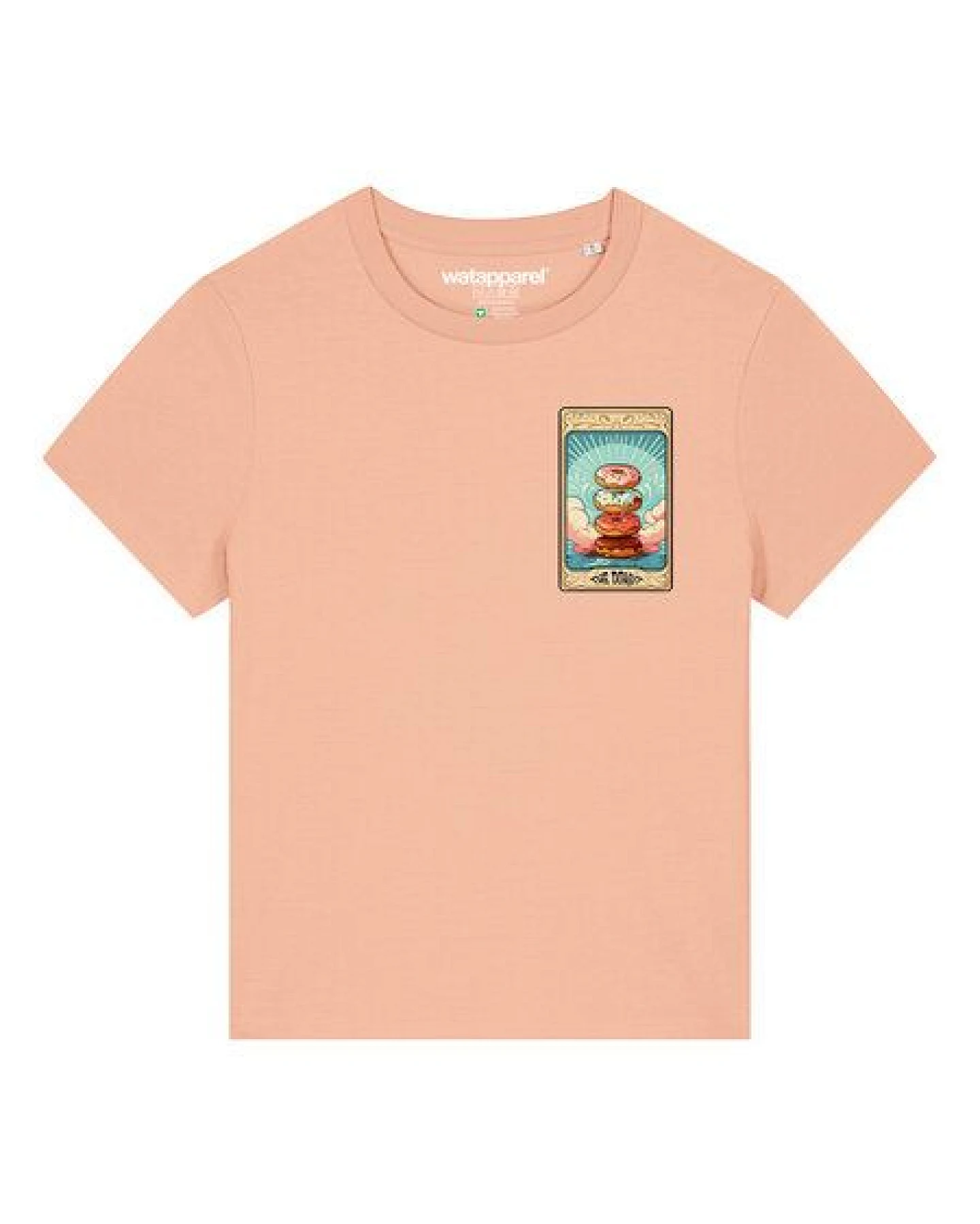 watapparel T-Shirt Frauen Tarot The Donut – Ansicht 2