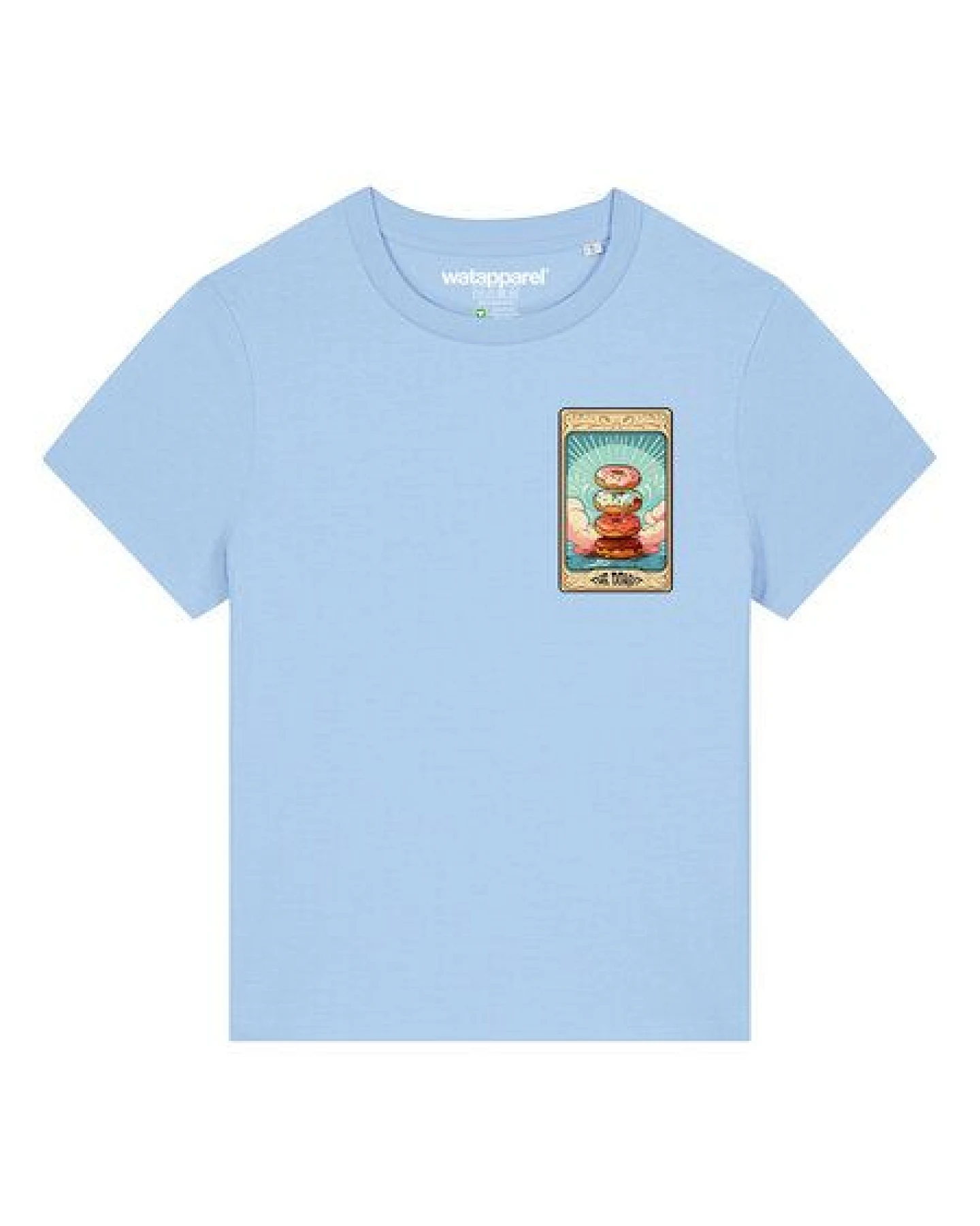 watapparel T-Shirt Frauen Tarot The Donut – Ansicht 2