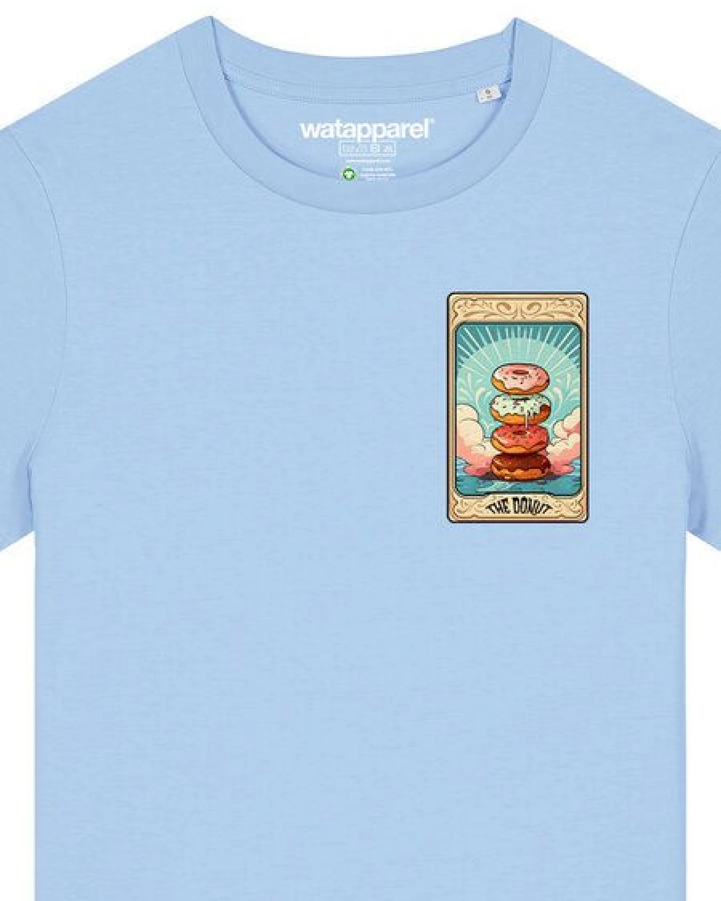 watapparel T-Shirt Frauen Tarot The Donut – Ansicht 3