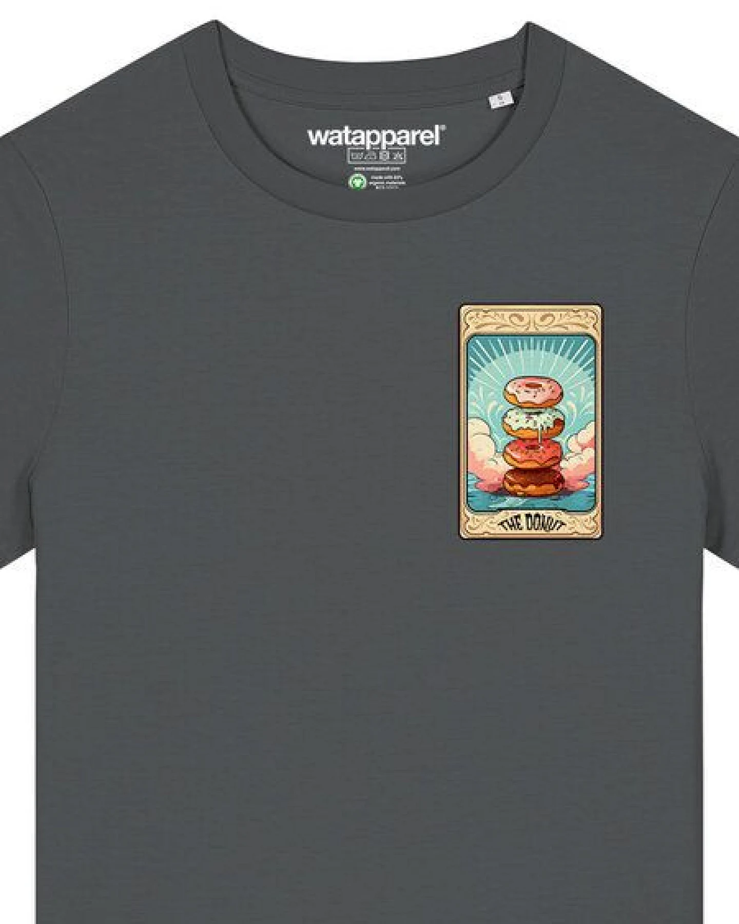 watapparel T-Shirt Frauen Tarot The Donut – Ansicht 3