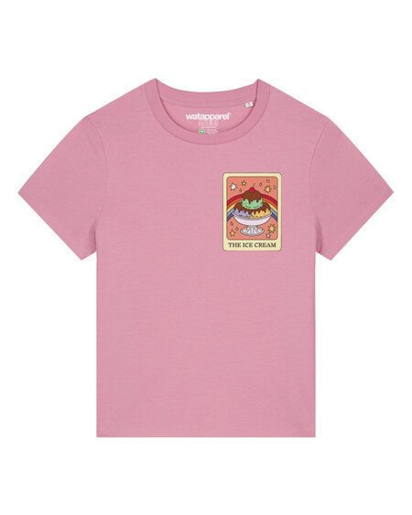 watapparel T-Shirt Frauen Tarot The Ice Cream – Ansicht 2