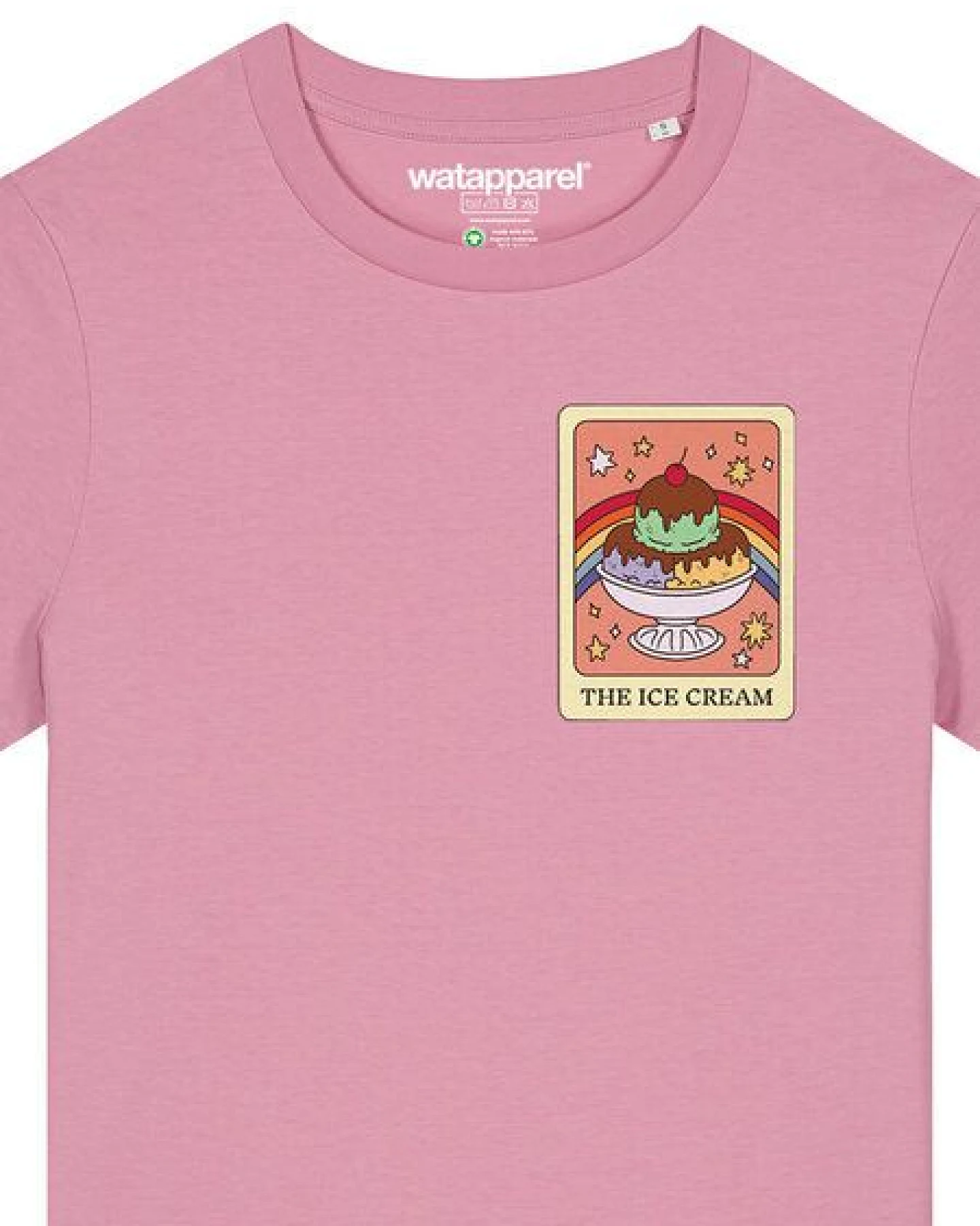 watapparel T-Shirt Frauen Tarot The Ice Cream – Ansicht 3