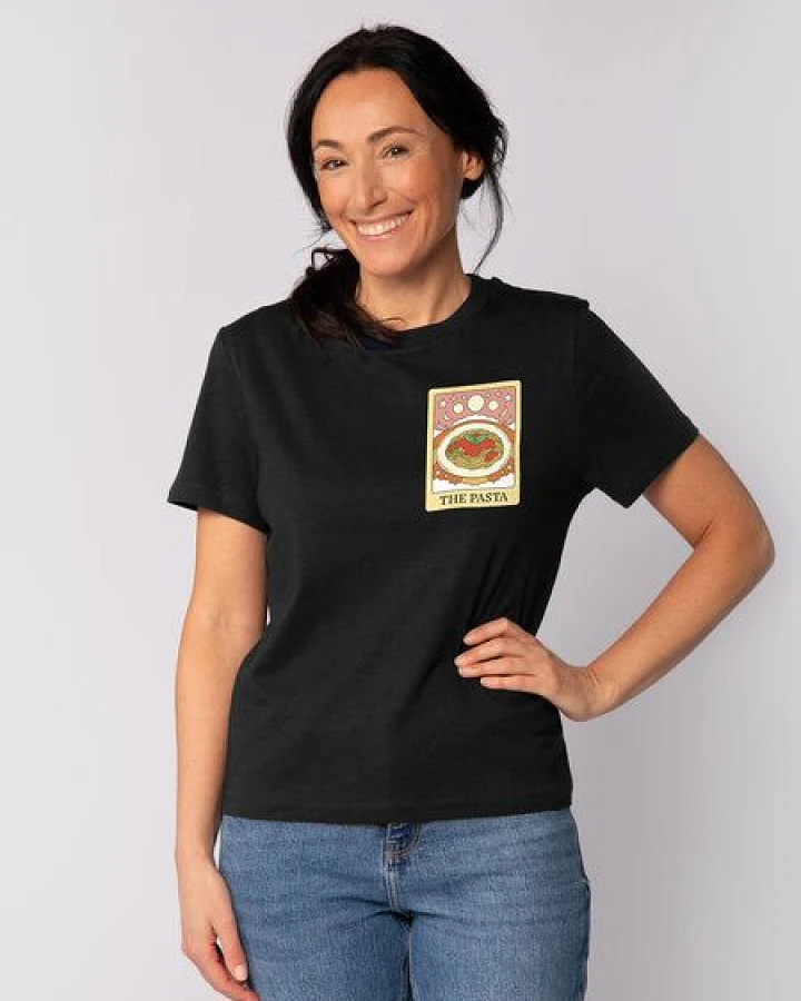 watapparel T-Shirt Frauen Tarot The Pasta